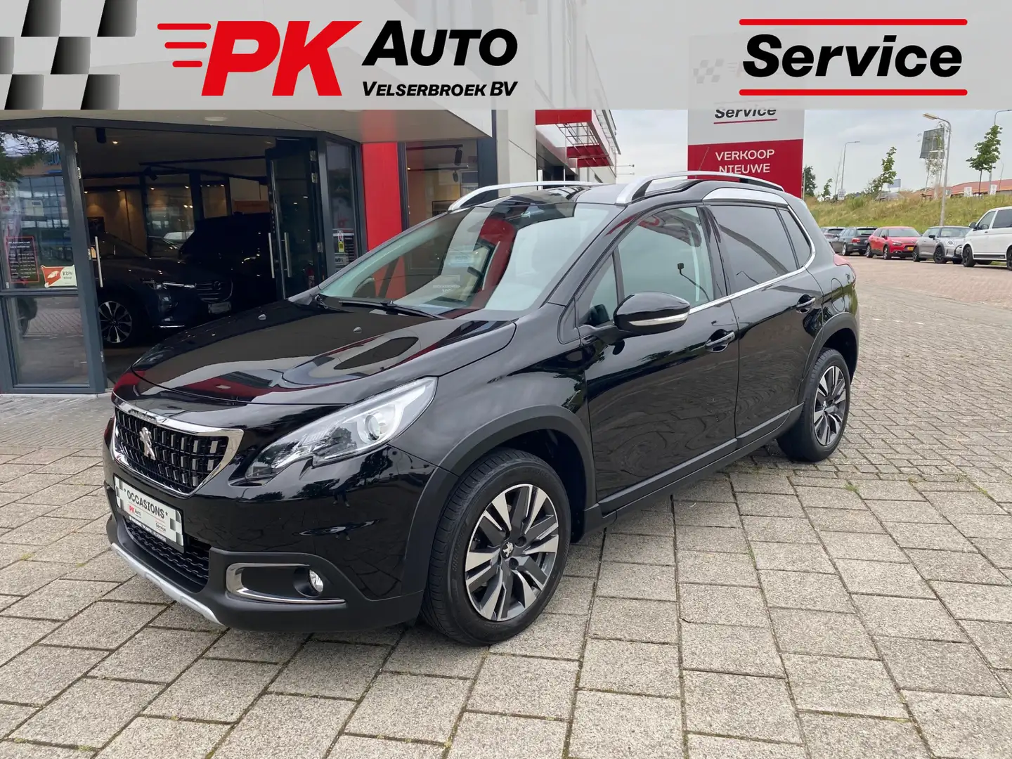 Peugeot 2008 1.2 PureTech Allure| Navi | Cruise | 80.543 km Dea Zwart - 1