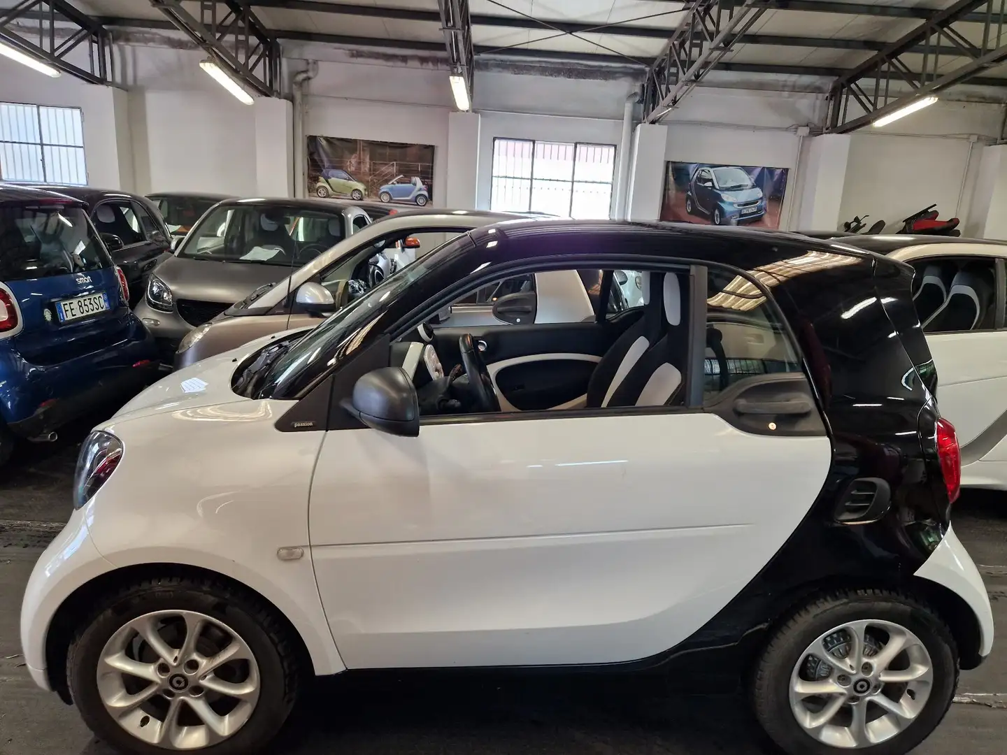 smart forTwo passion automatica solo 58000km garanzia full Weiß - 2