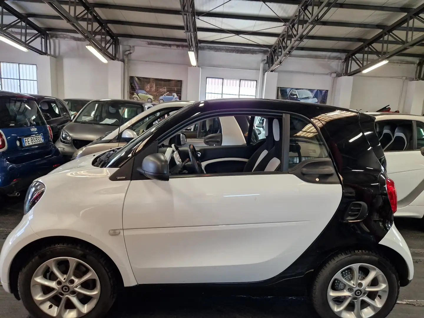 smart forTwo passion automatica solo 58000km garanzia full Weiß - 1