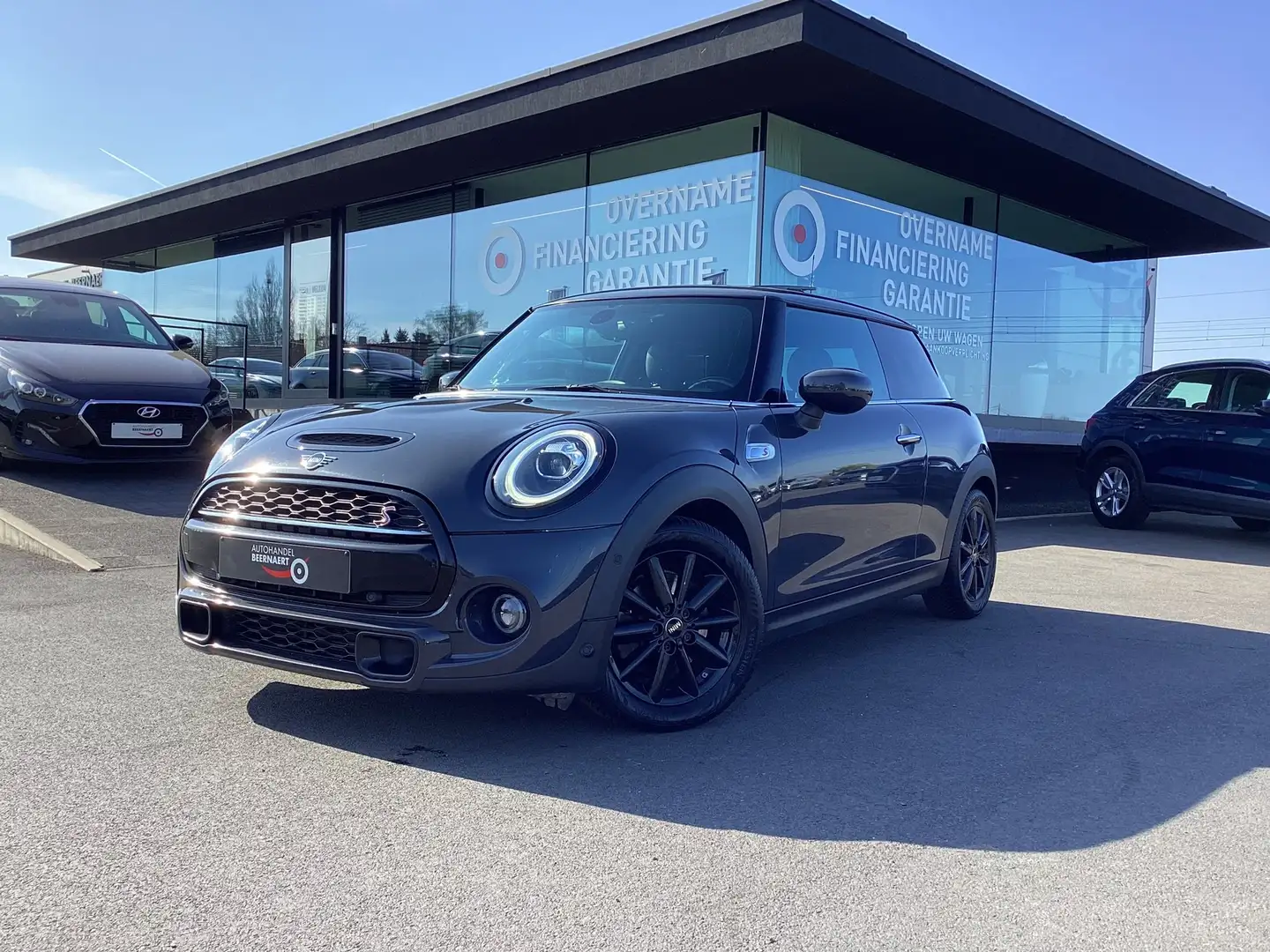 MINI Cooper S 2.0i/74000km/Panodak/Carplay/Leder/Zetelverw/LED Gris - 1