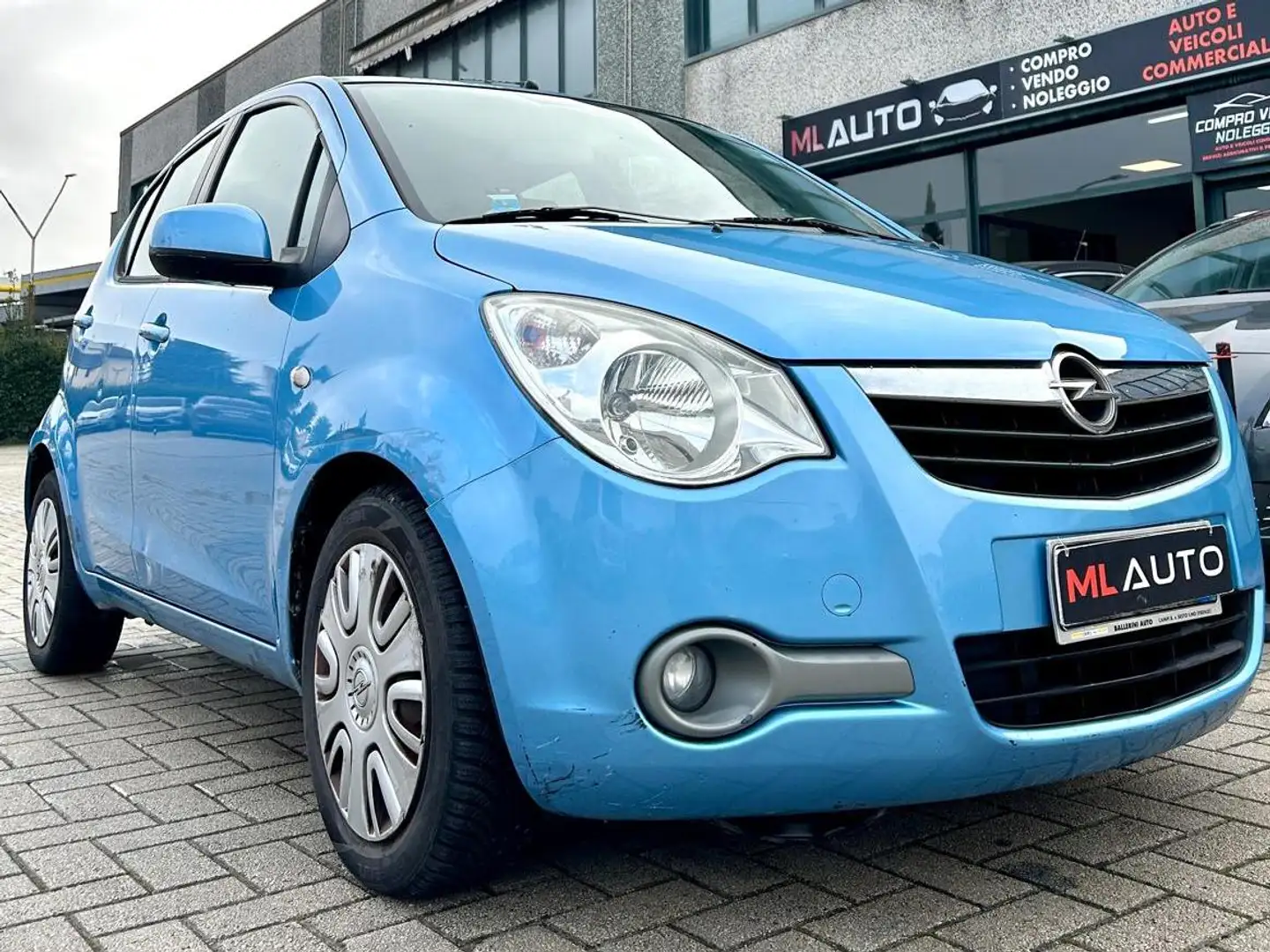 Opel Agila Agila II 2008 1.2 16v Enjoy 86cv Blau - 2