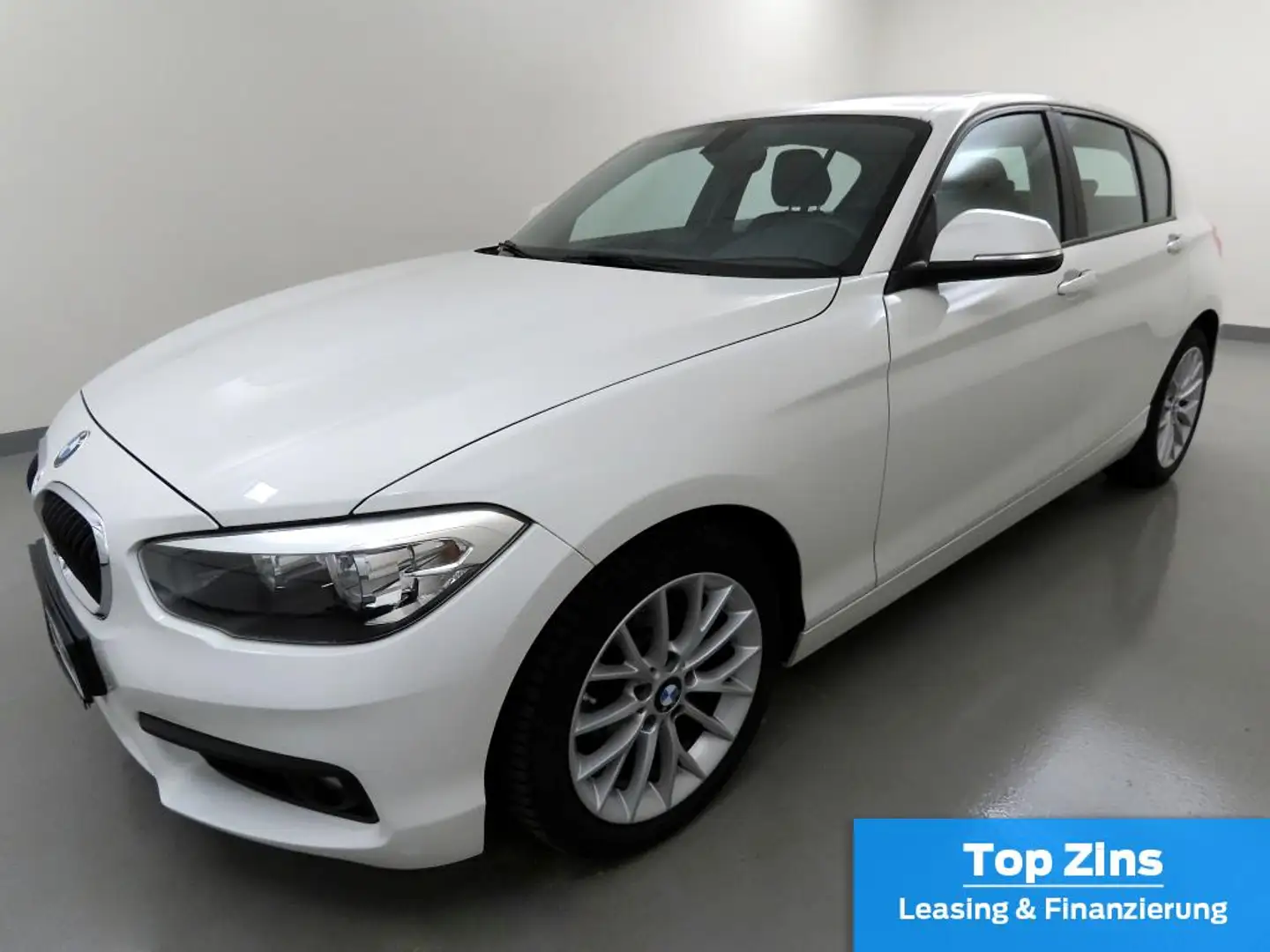 BMW 116 d Advantage Licht-Sichtpaket+Klima+Tempomat Weiß - 2