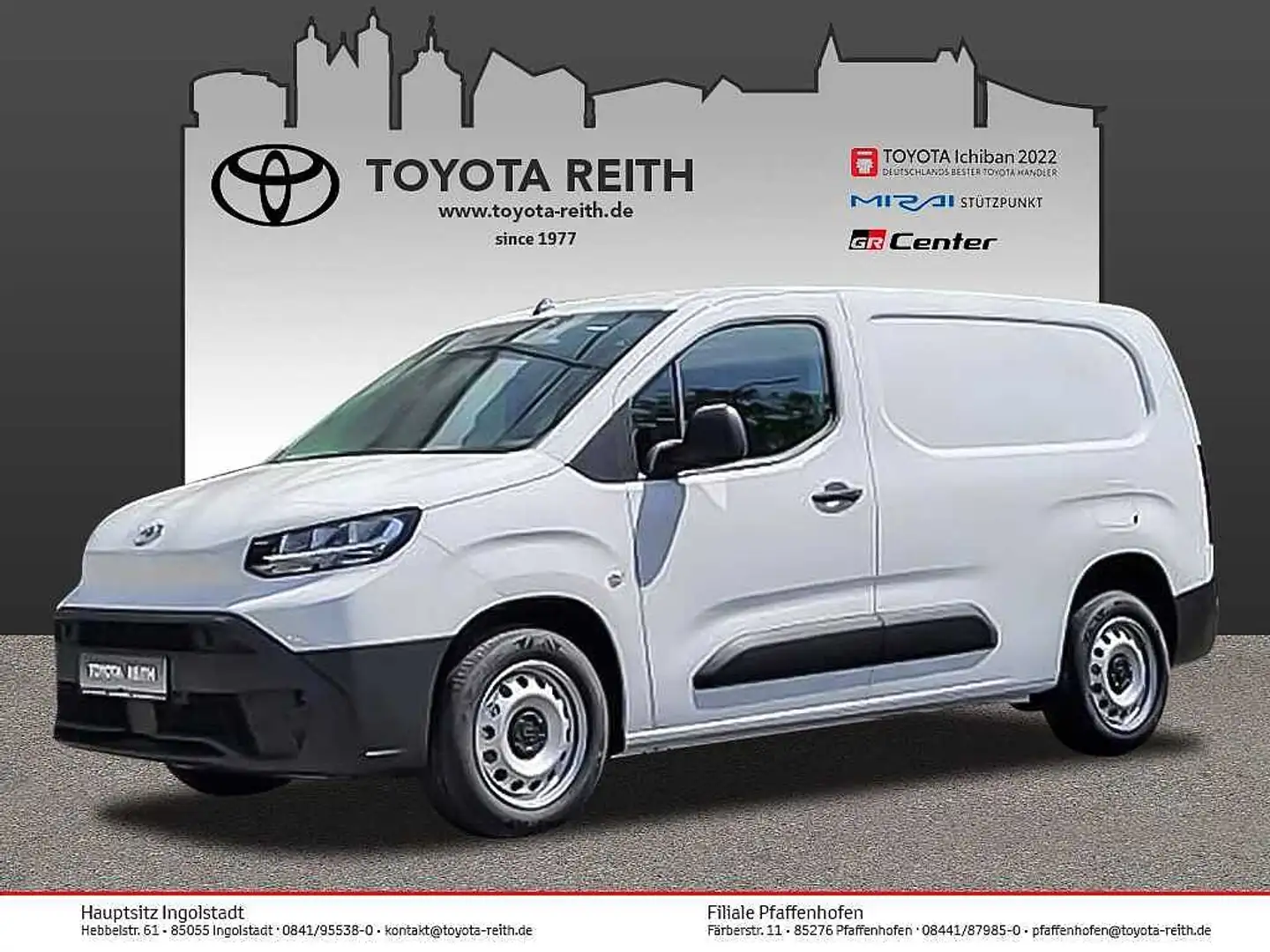 Toyota Proace City L2 1,5-l D-4D S&S Duty Weiß - 1