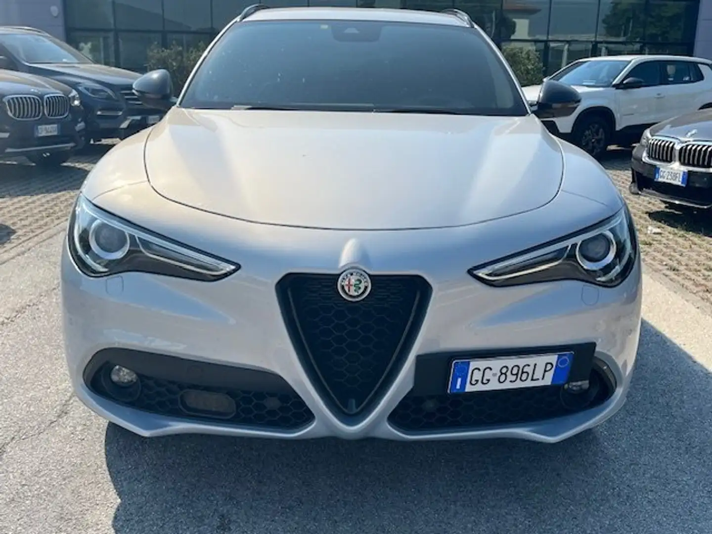 Alfa Romeo Stelvio Stelvio 2.2 t Veloce Ti Q4 210cv auto Grigio - 2