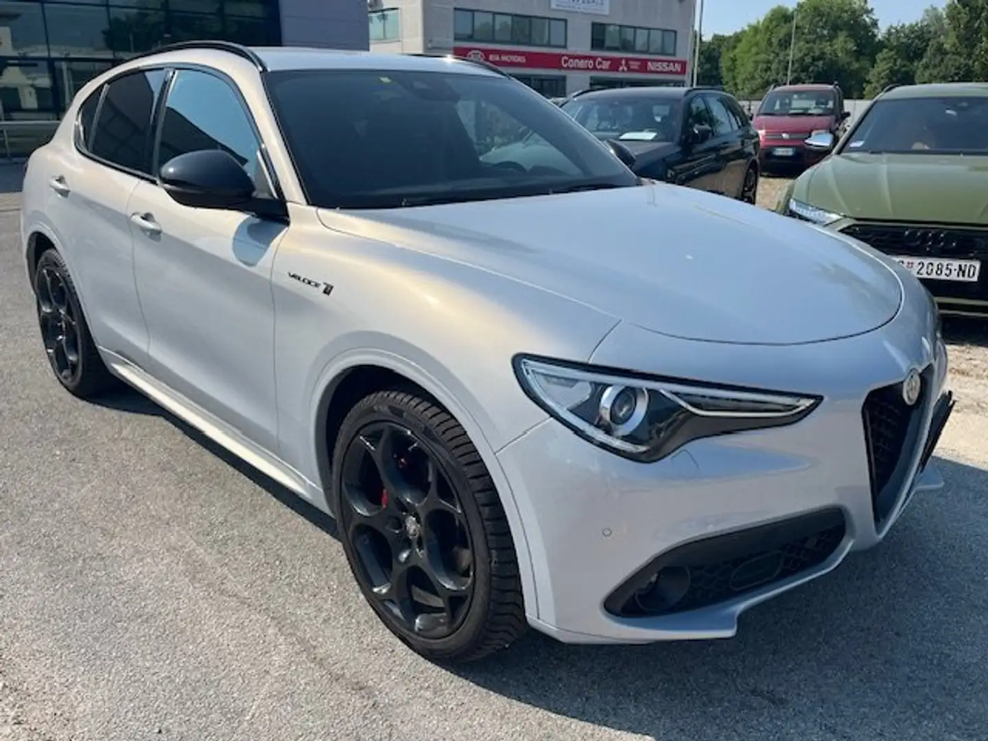Alfa Romeo Stelvio Stelvio 2.2 t Veloce Ti Q4 210cv auto Grigio - 1