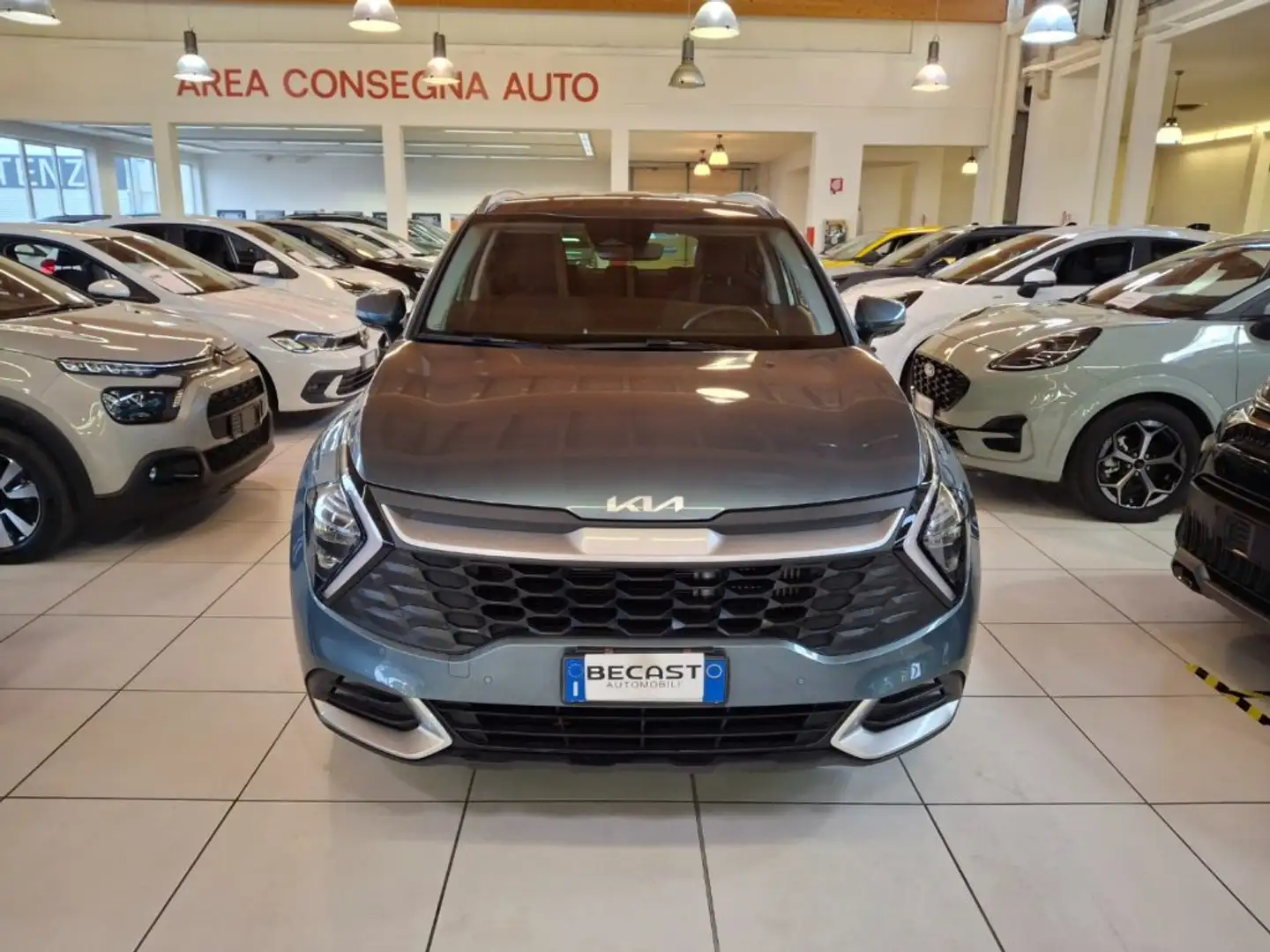 Kia Sportage 1.6 TGDi MHEV Style UNICO PROPRIETARIO Grigio - 2