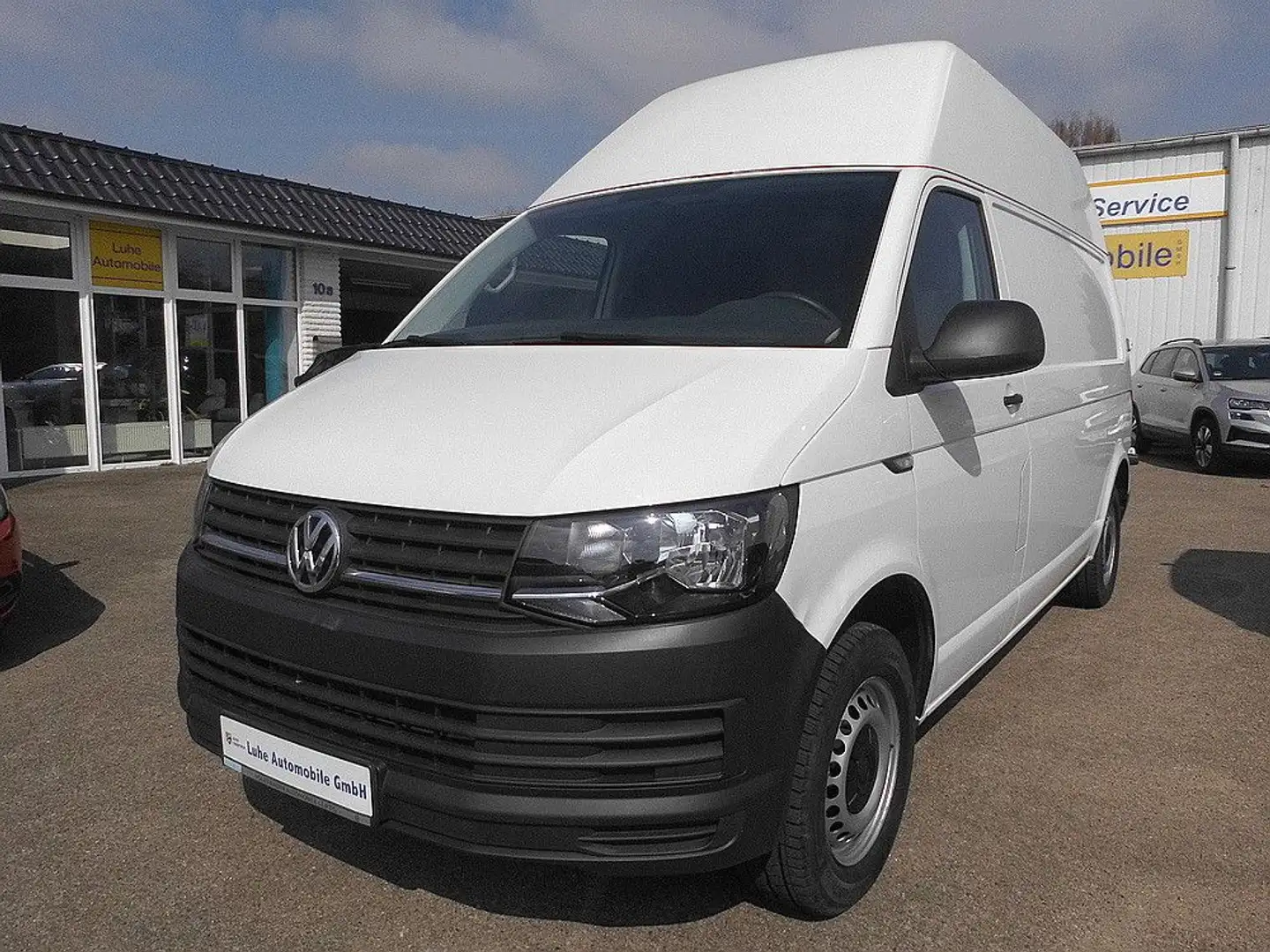 Volkswagen T6 Transporter T6  2,0 TDI  hoch/lang Klima 1.Hand Orig. 42tkm. Weiß - 1