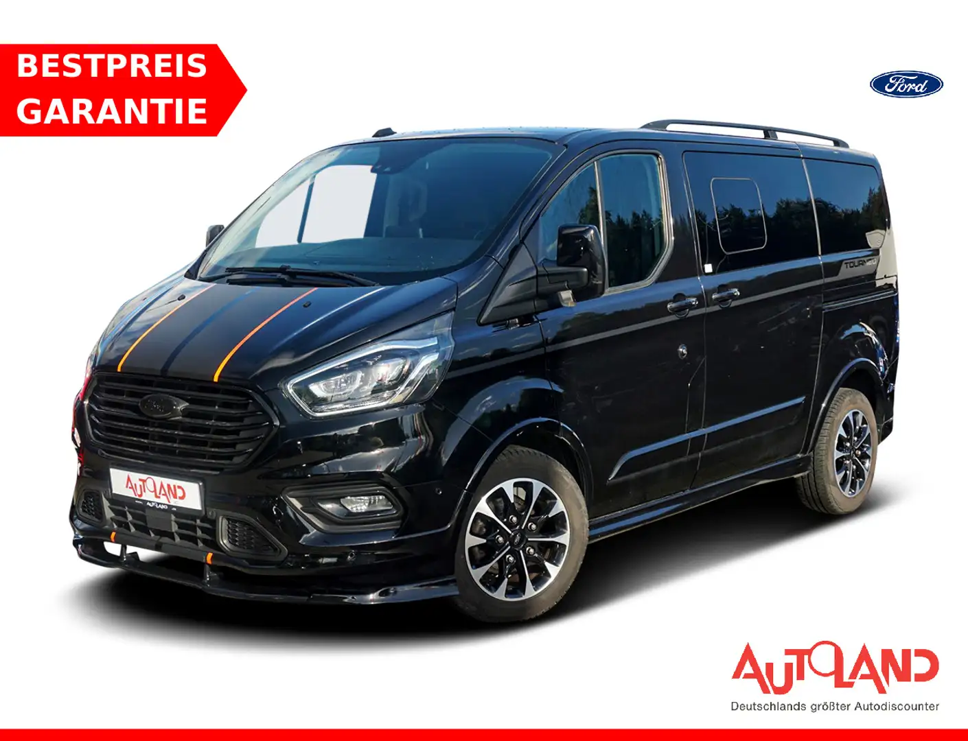 Ford Tourneo Custom 2.0 TDCI Sport Navi Kamera AHK Negro - 1