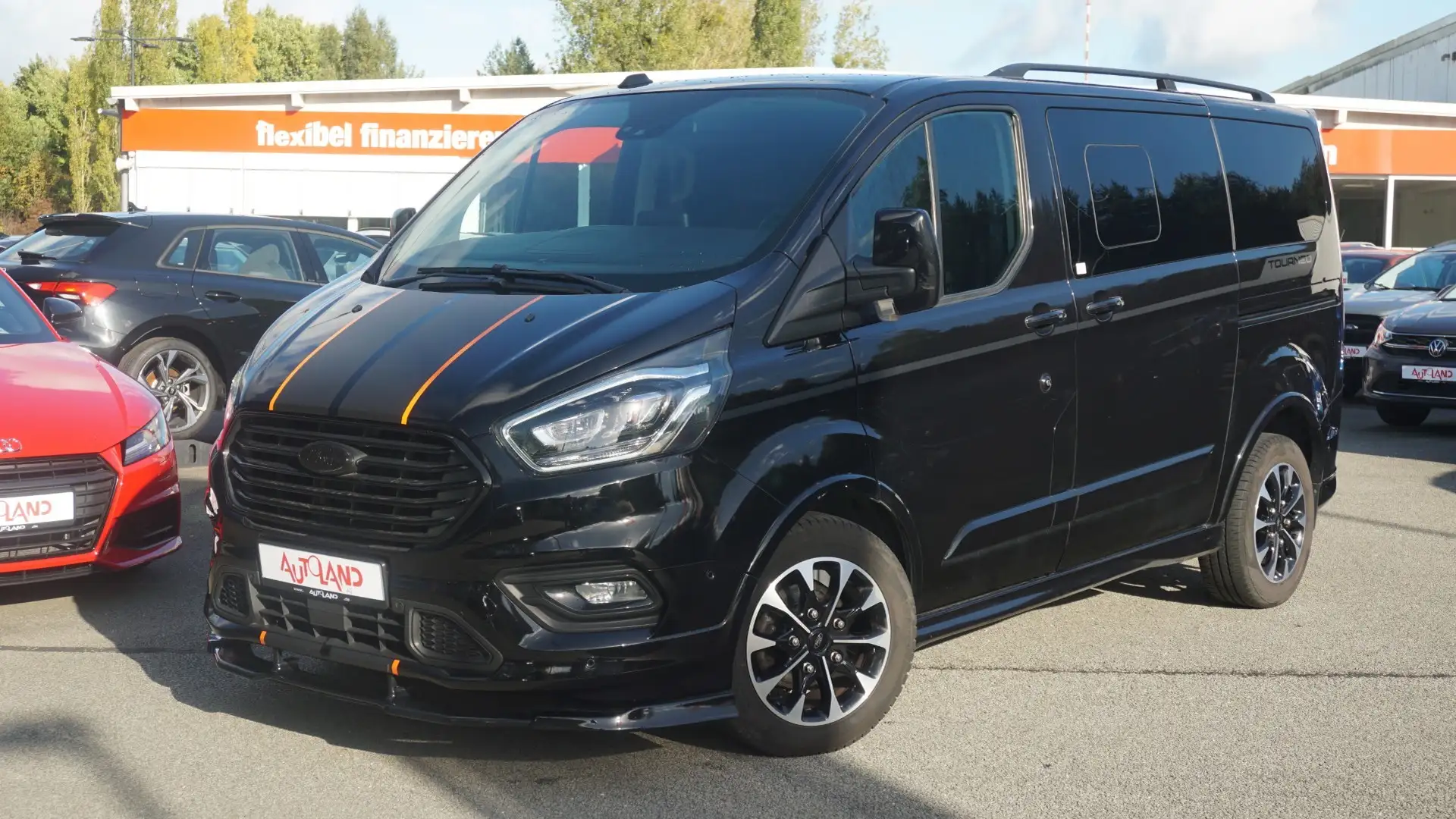 Ford Tourneo Custom 2.0 TDCI Sport Navi Kamera AHK Negro - 2