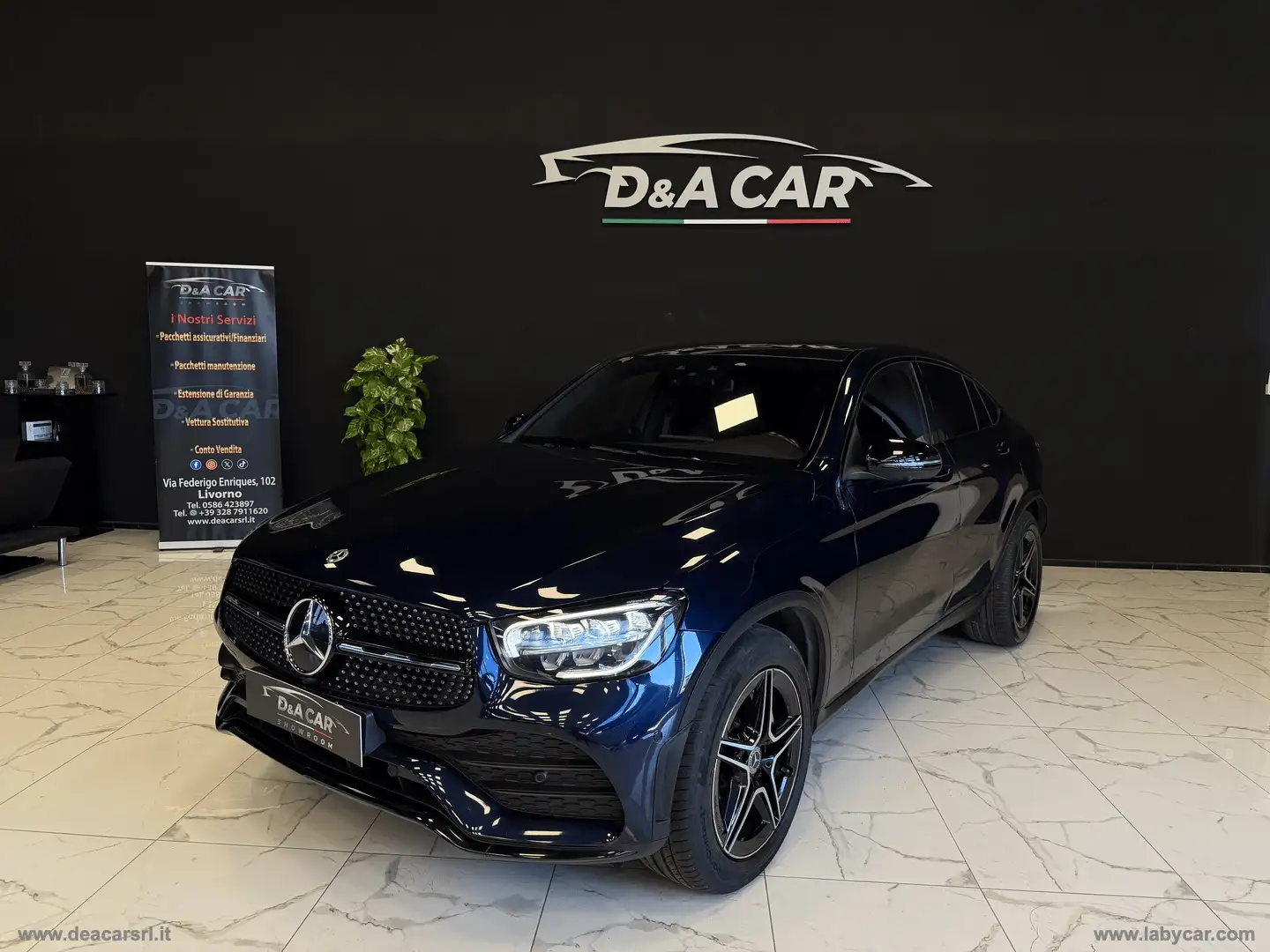 Mercedes-Benz GLC 220 GLC 220 d 4Matic Coupé Premium Blauw - 1