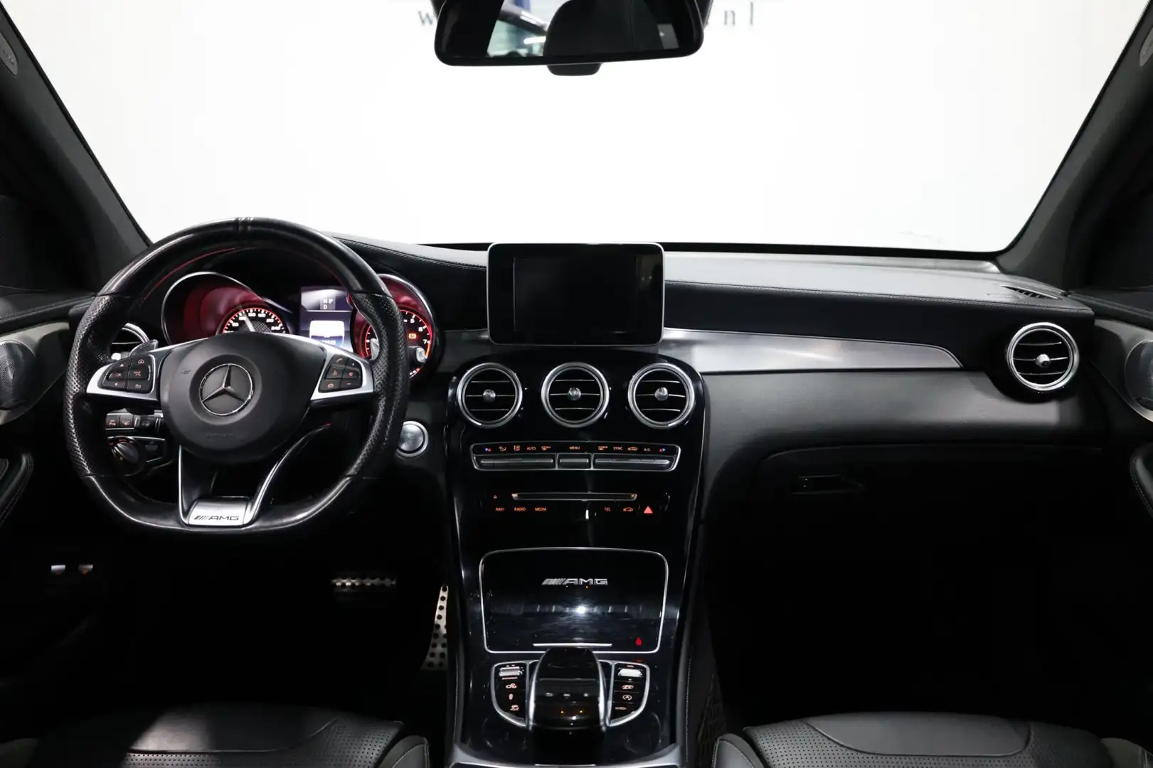 Mercedes-Benz GLC 63 AMG S 4MATIC 510+PK BTW!/LED/PANO/LEER+S.VERWARMING+ME Zwart - 2