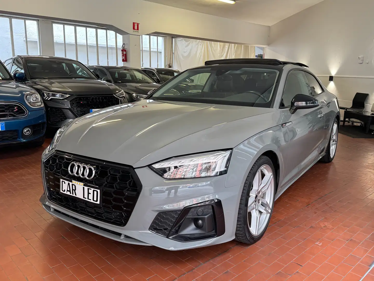 Audi A5 A5 Coupe 40 2.0 tfsi mhev S line 204cv s-tronic Grijs - 1