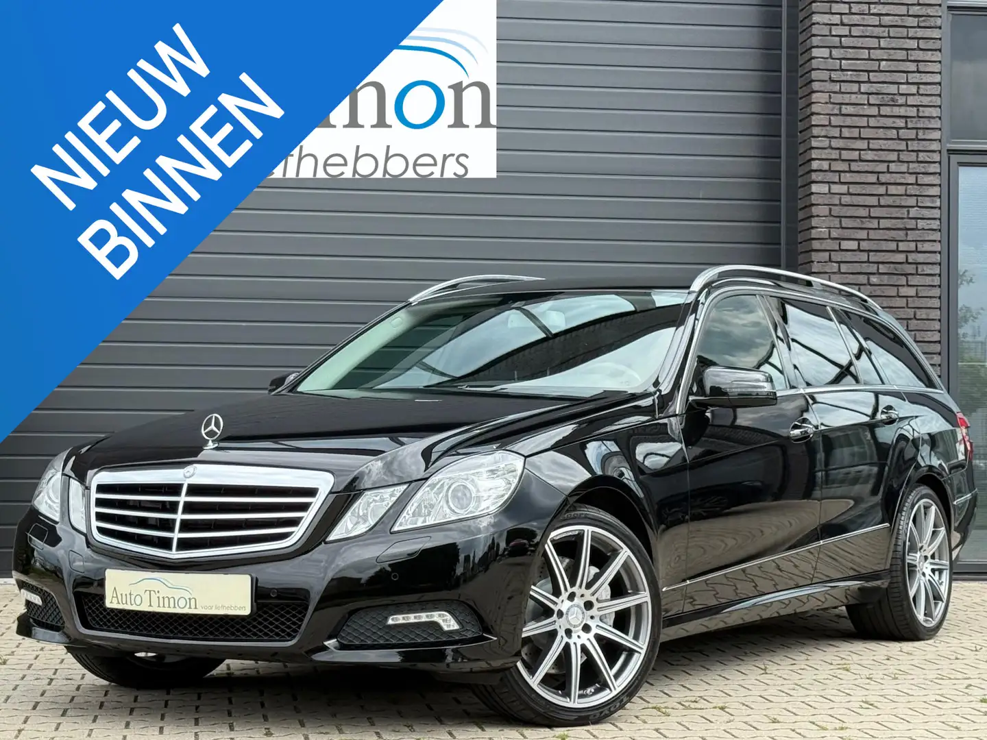 Mercedes-Benz E 500 S212 E Estate Avantgarde Aut.-7 | 1e eig. | Youngt Zwart - 1