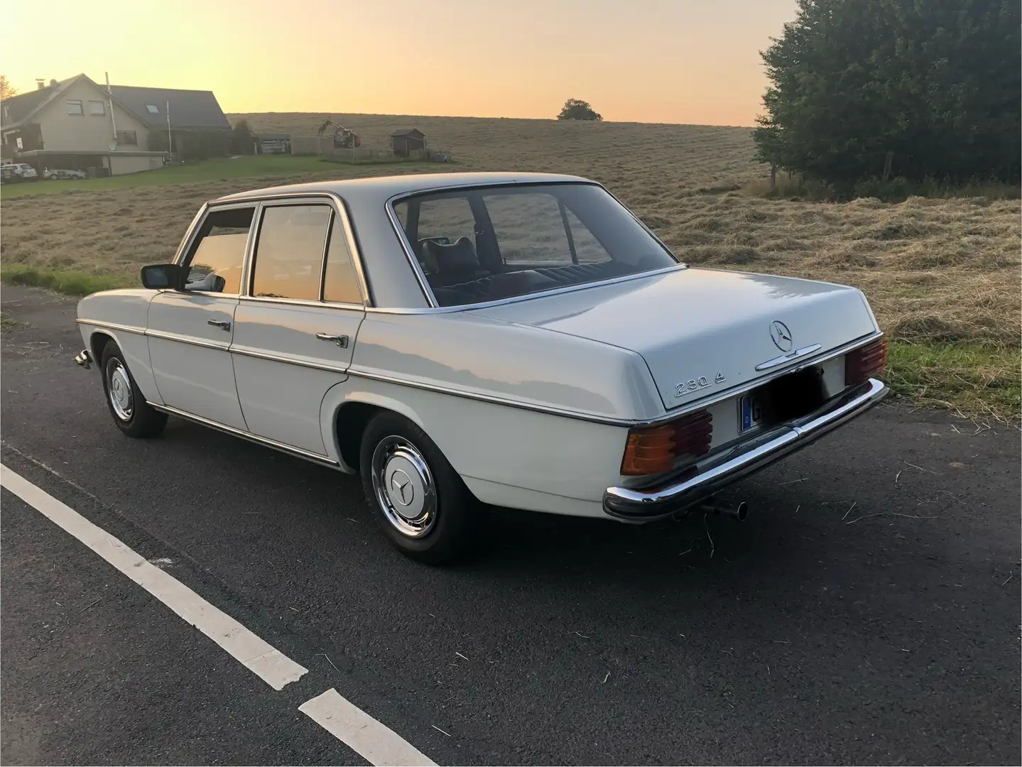 Mercedes-Benz W 114/115 Strich-Acht Automatik, MB-TEX,SD, 230.4 / 2. Serie / /8 Weiß - 2