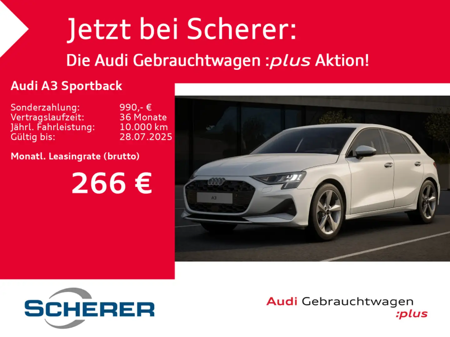 Audi A3 35 TDI advanced S tronic NAVI SONOS White - 1