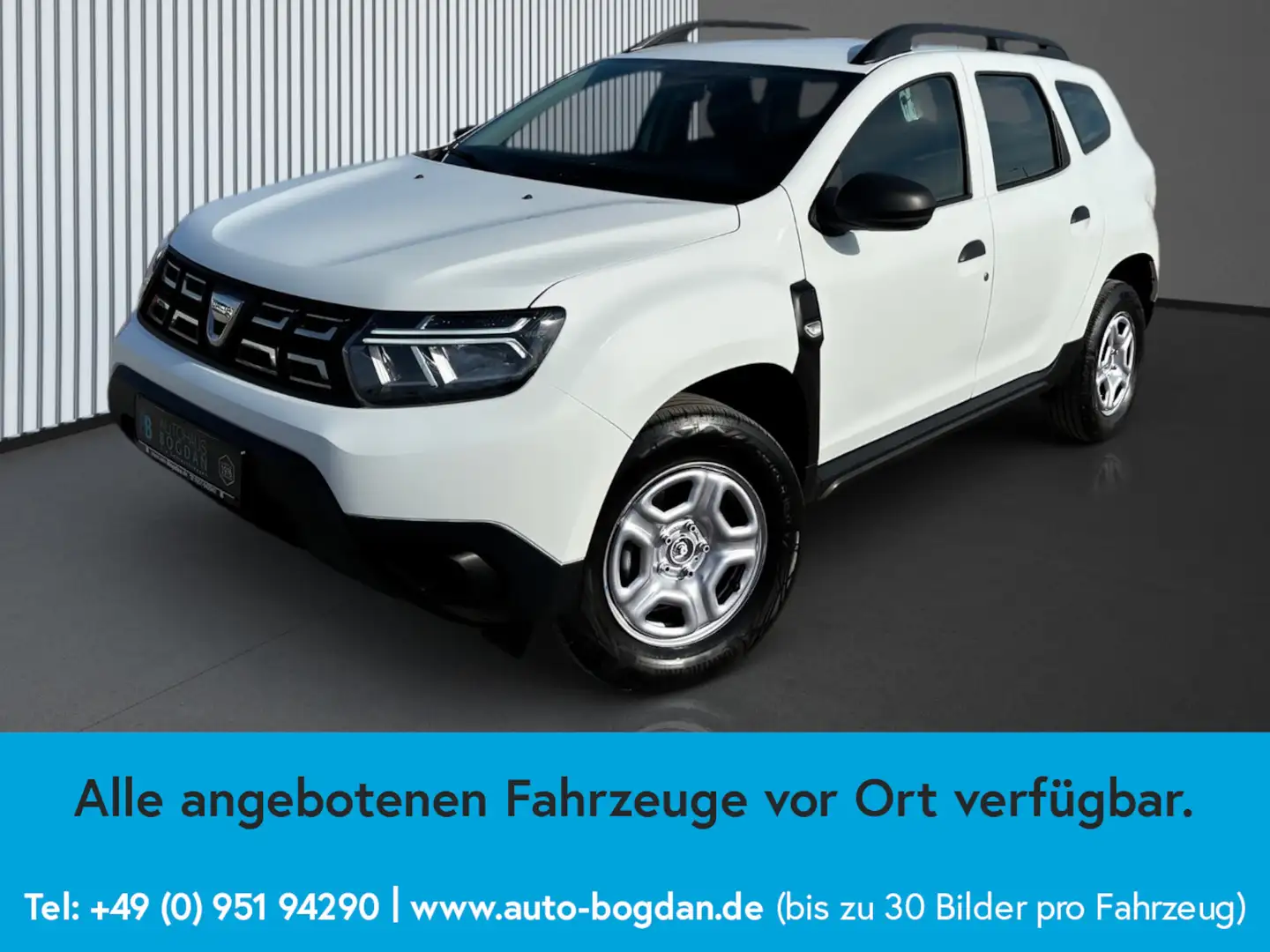 Dacia Duster Access Tempomat*PDC*SHZ*DAB Weiß - 2