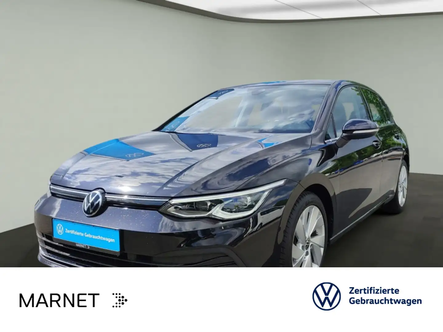 Volkswagen Golf VIII 1.5 eTSI DSG Style*PANO*IQ.LIGHT*AHK* Schwarz - 1
