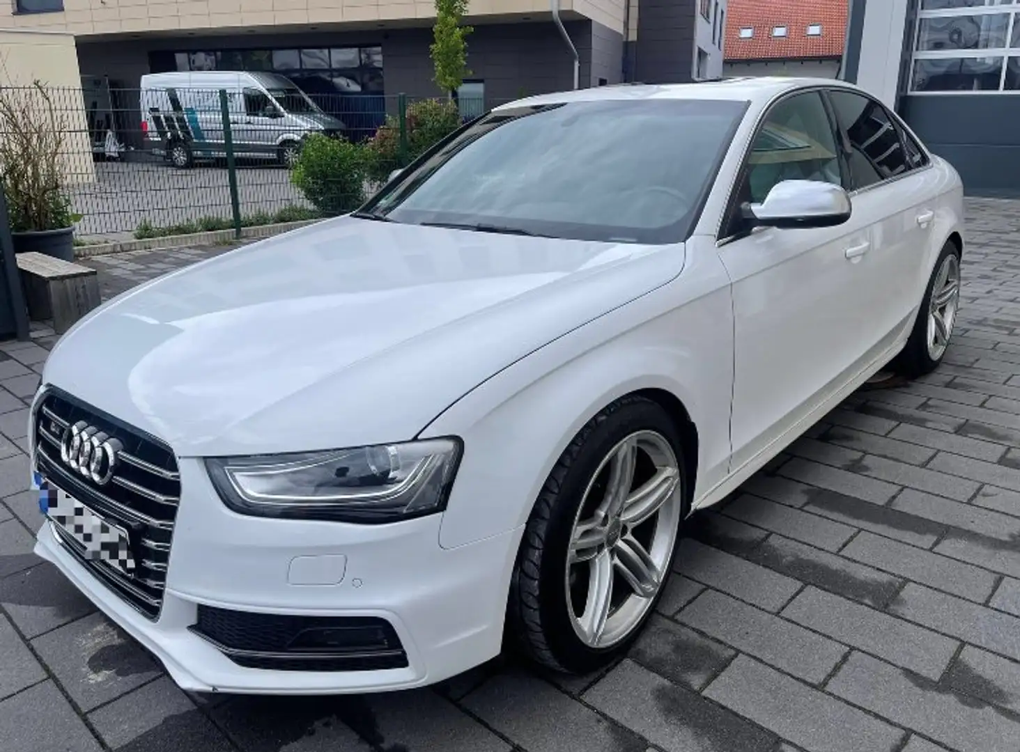 Audi S4 Biały - 1
