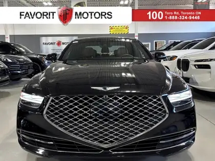 Black 2021 Genesis G90 5.0L Ultimate AWD Sedan All-Wheel Drive 8-Speed Automatic