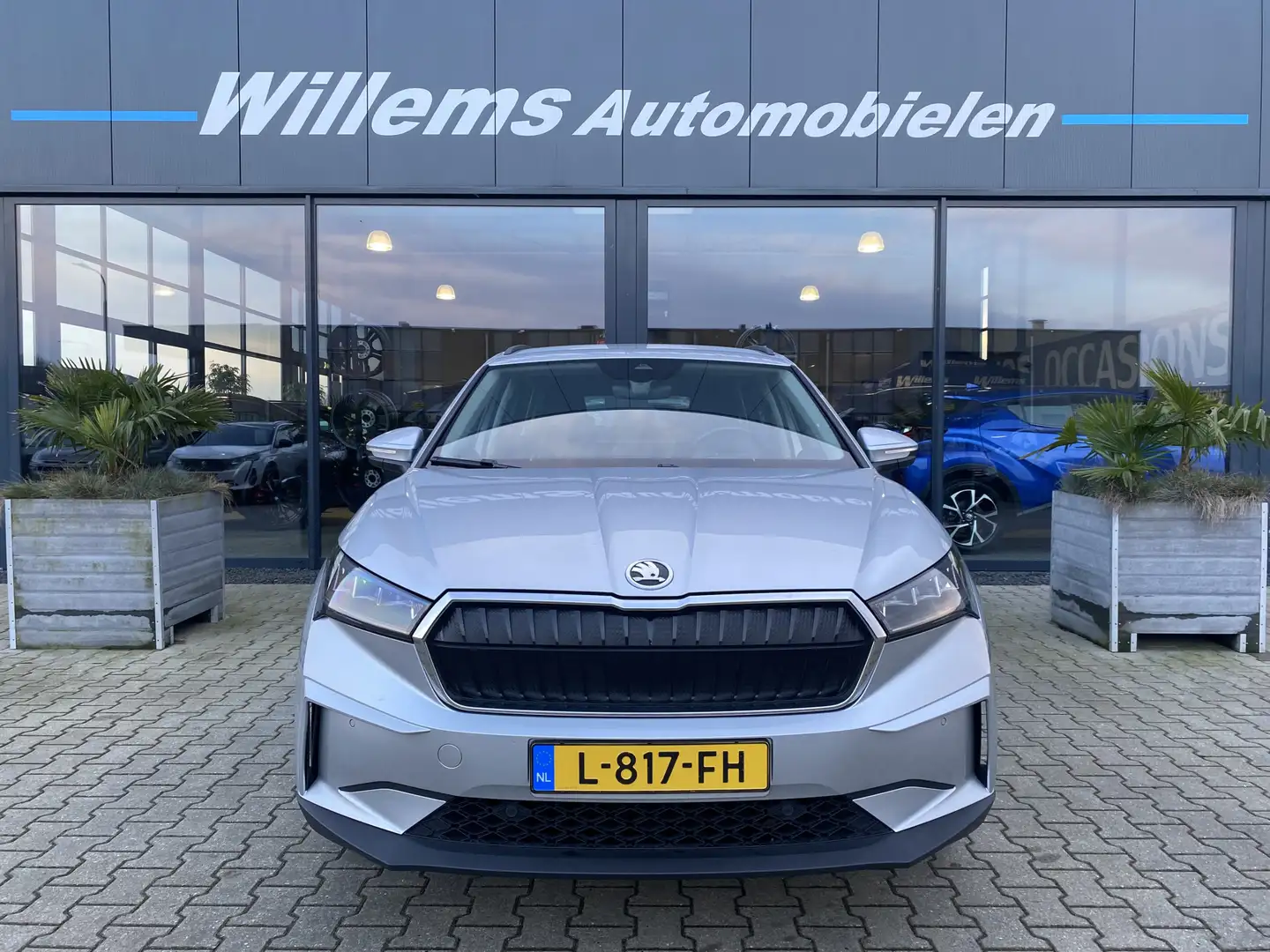 Skoda Enyaq iV 60 91% SOH Wegklapbare trekhaak, Camera & Stuur Gris - 2