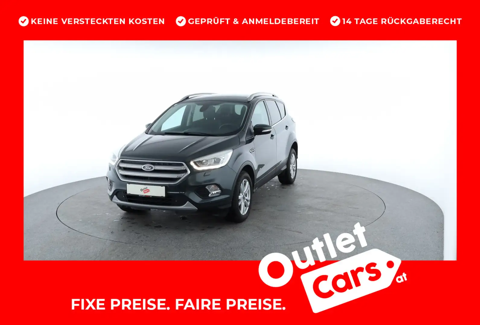 Ford Kuga 2,0 TDCi Trend Grün - 1