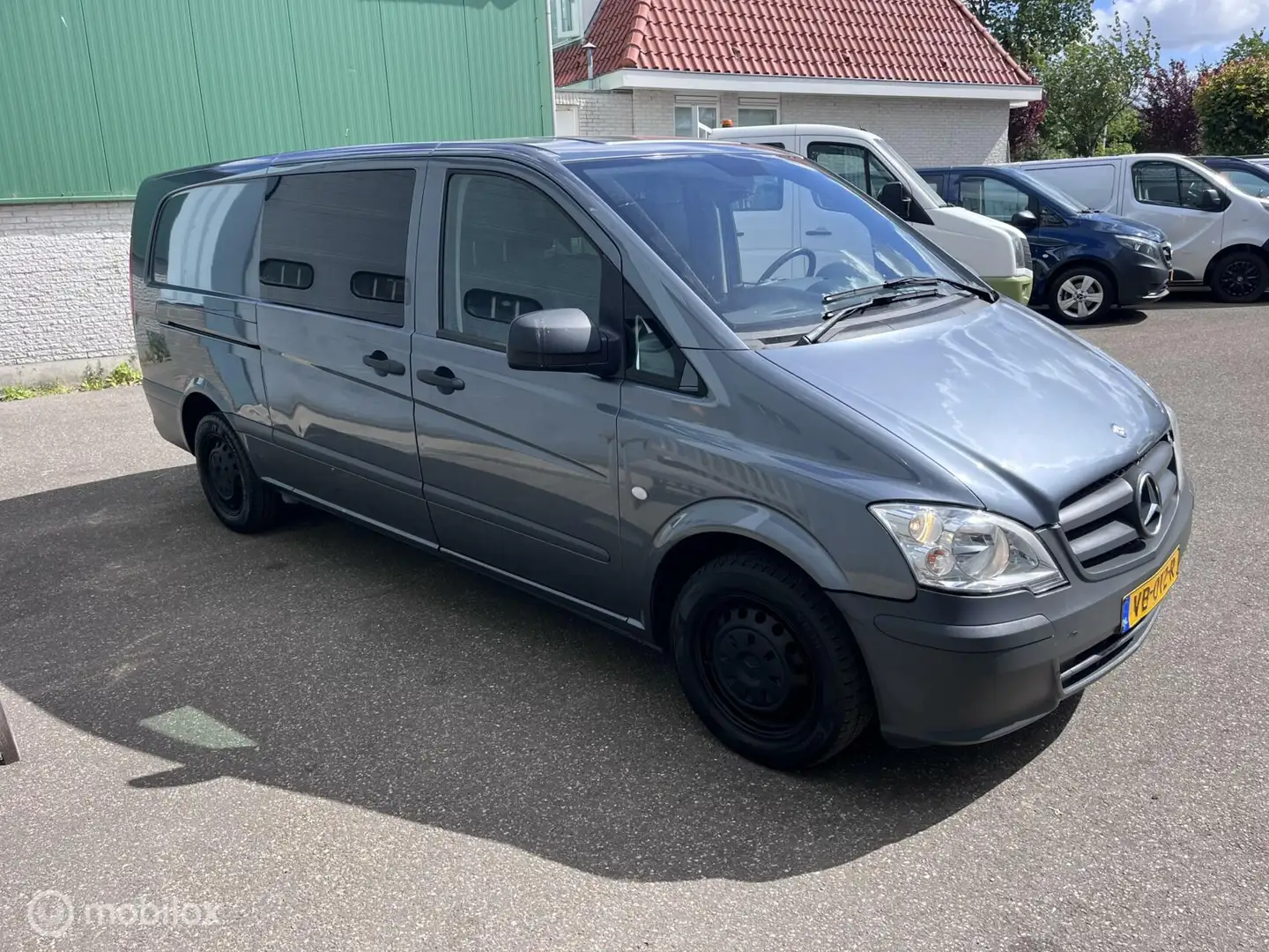 Mercedes-Benz Vito 113 CDI Dubbele cabine 3 x Lang Gris - 2