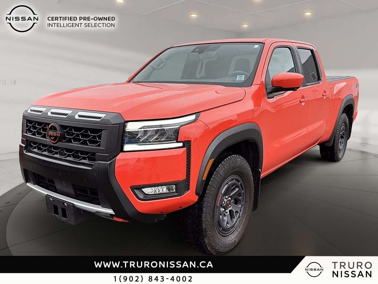 2025 Nissan Frontier Pro-4X LUX | w/Leather & Tri-fold Tonneau Cover
