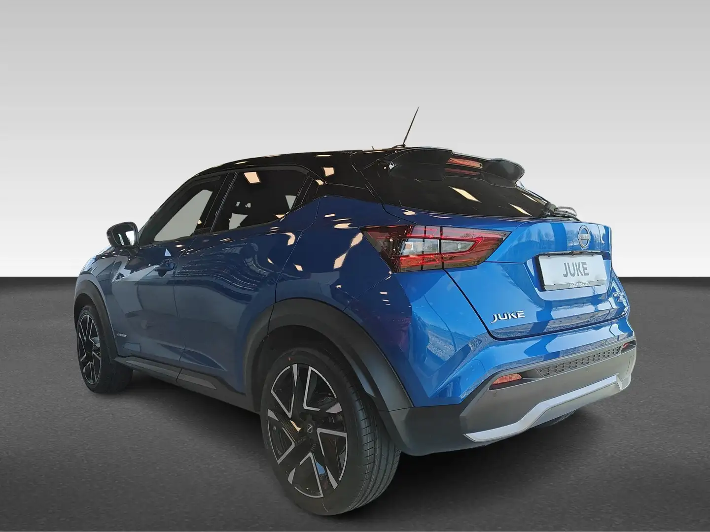 Nissan Juke 1.6 Hybrid N-Design Tech Pack Cold Pack Light | €7 Blauw - 2