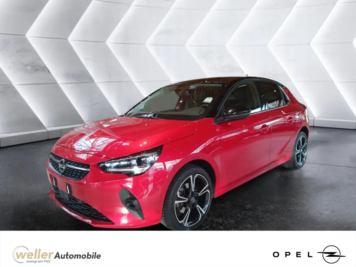 Opel Corsa F 1.2 Turbo ''Elegance'' Rückfahrkamera Sitzheizun Rouge - 1