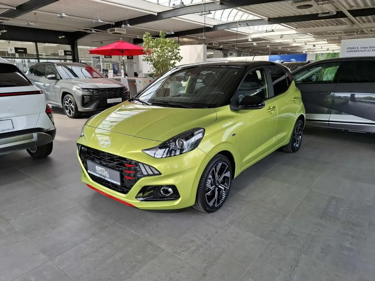 Hyundai i10 1.0 T-GDI 90 PS N Line + Dachlackierung Schwarz - 1