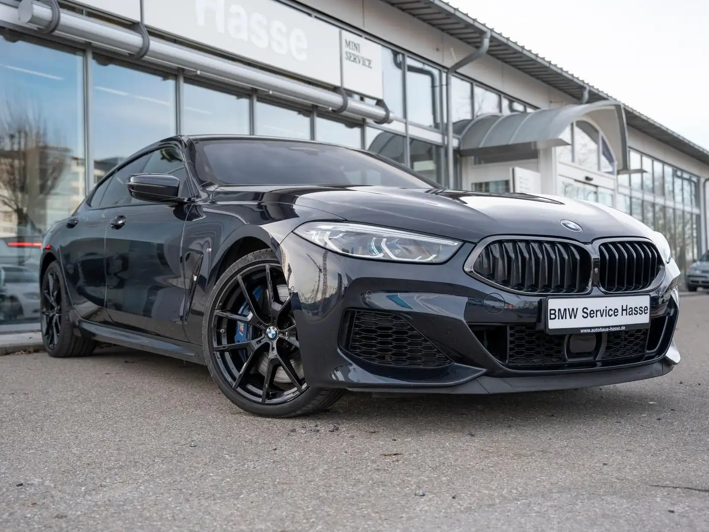 BMW M850 i xDrive Gran Coupé DAPr SITZLÜFT H/K LASER 360° Noir - 2