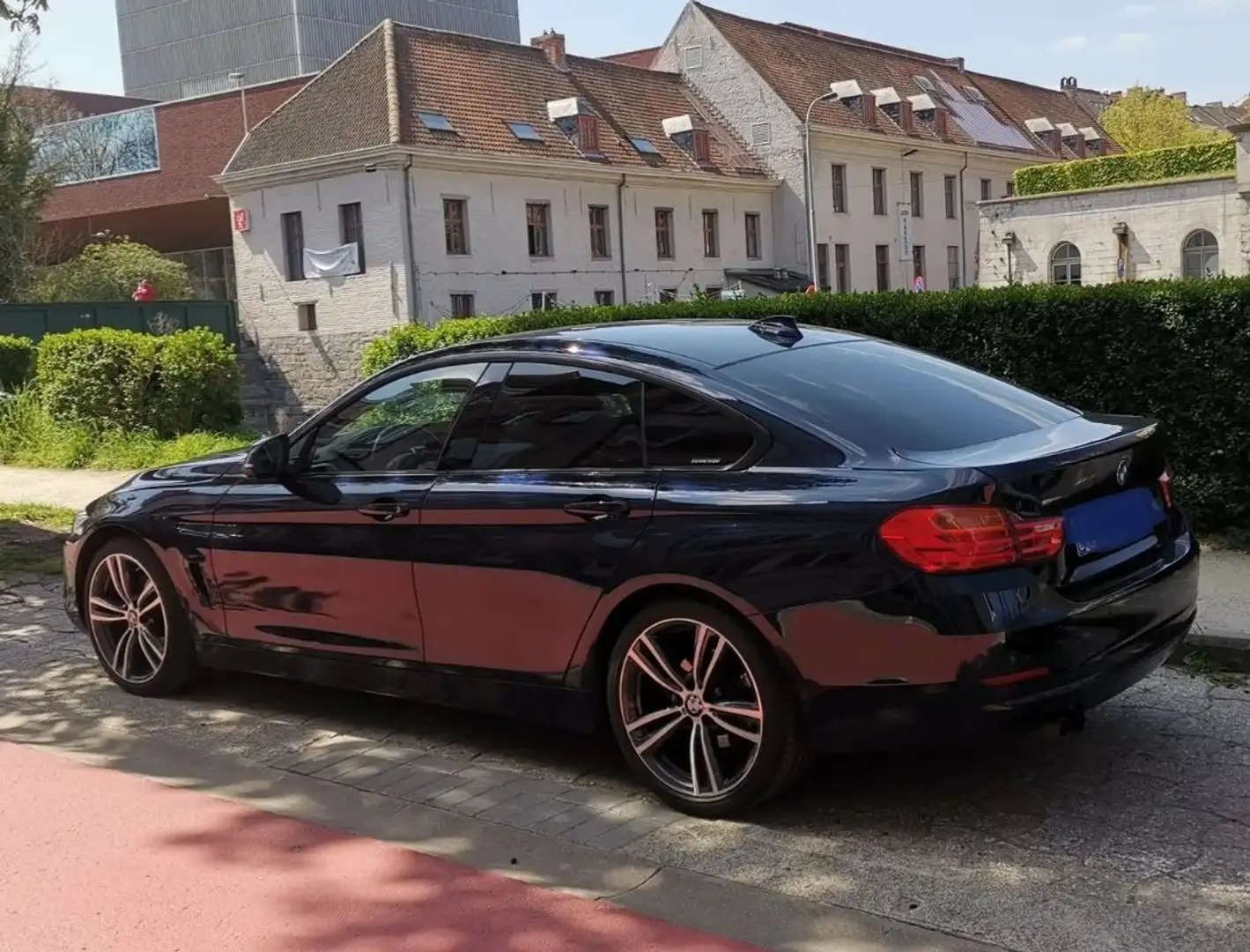 BMW 428 Gran Coupé 428i Sport Line Blauw - 2