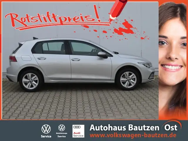 Volkswagen Golf VIII 1.5 TSI Life LED/NAVI+VZE/ACC/DIGITAL COCKPI