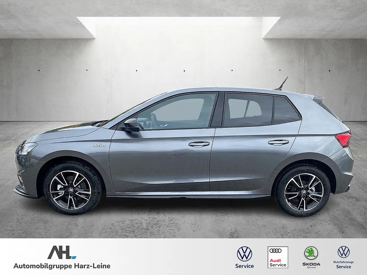 Skoda Fabia 1.0 TSI "Monte Carlo" DSG/LED/RFK/PDC/GRA Grau - 2