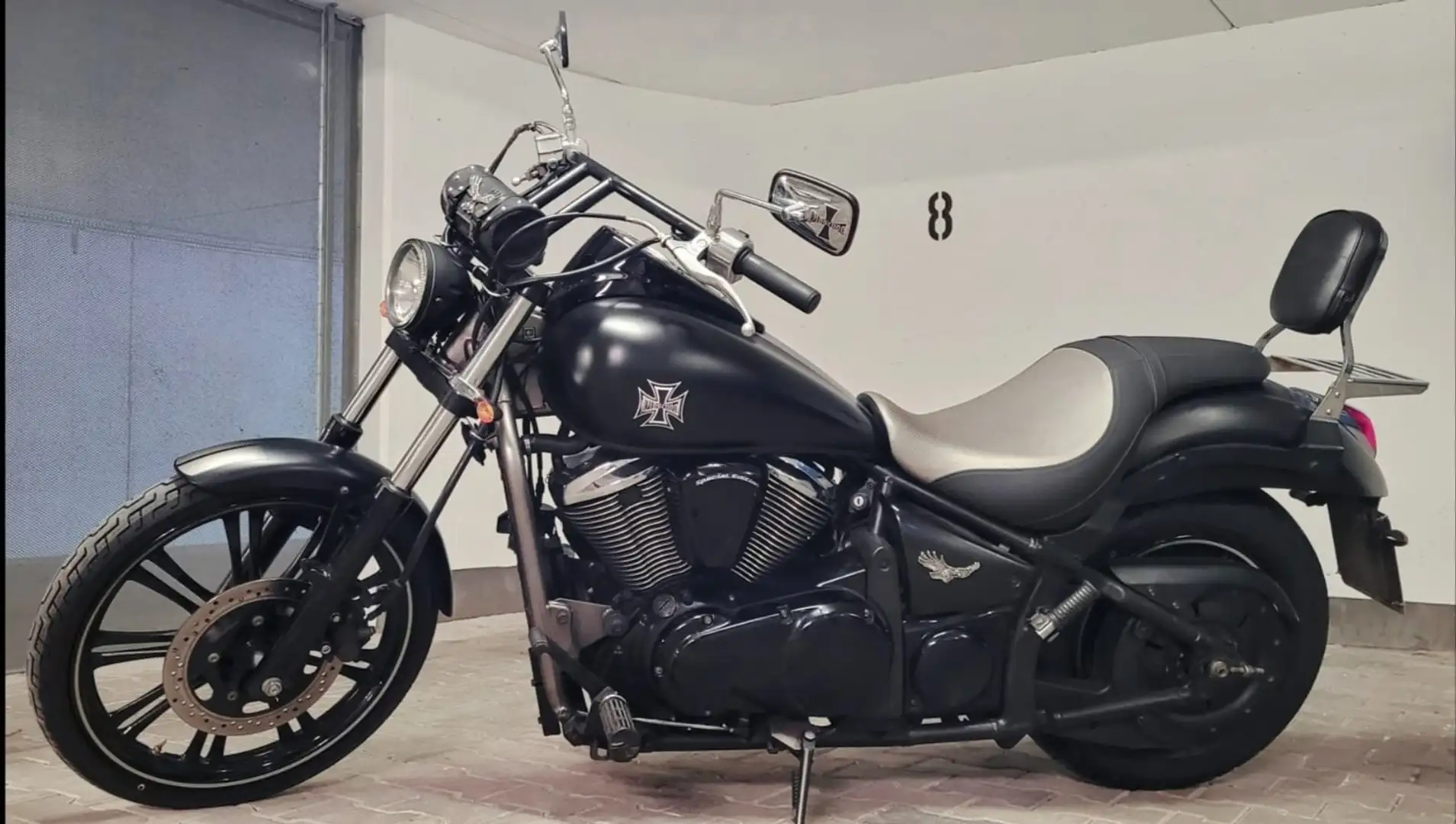 Kawasaki VN 900 Model Costom Чорний - 1
