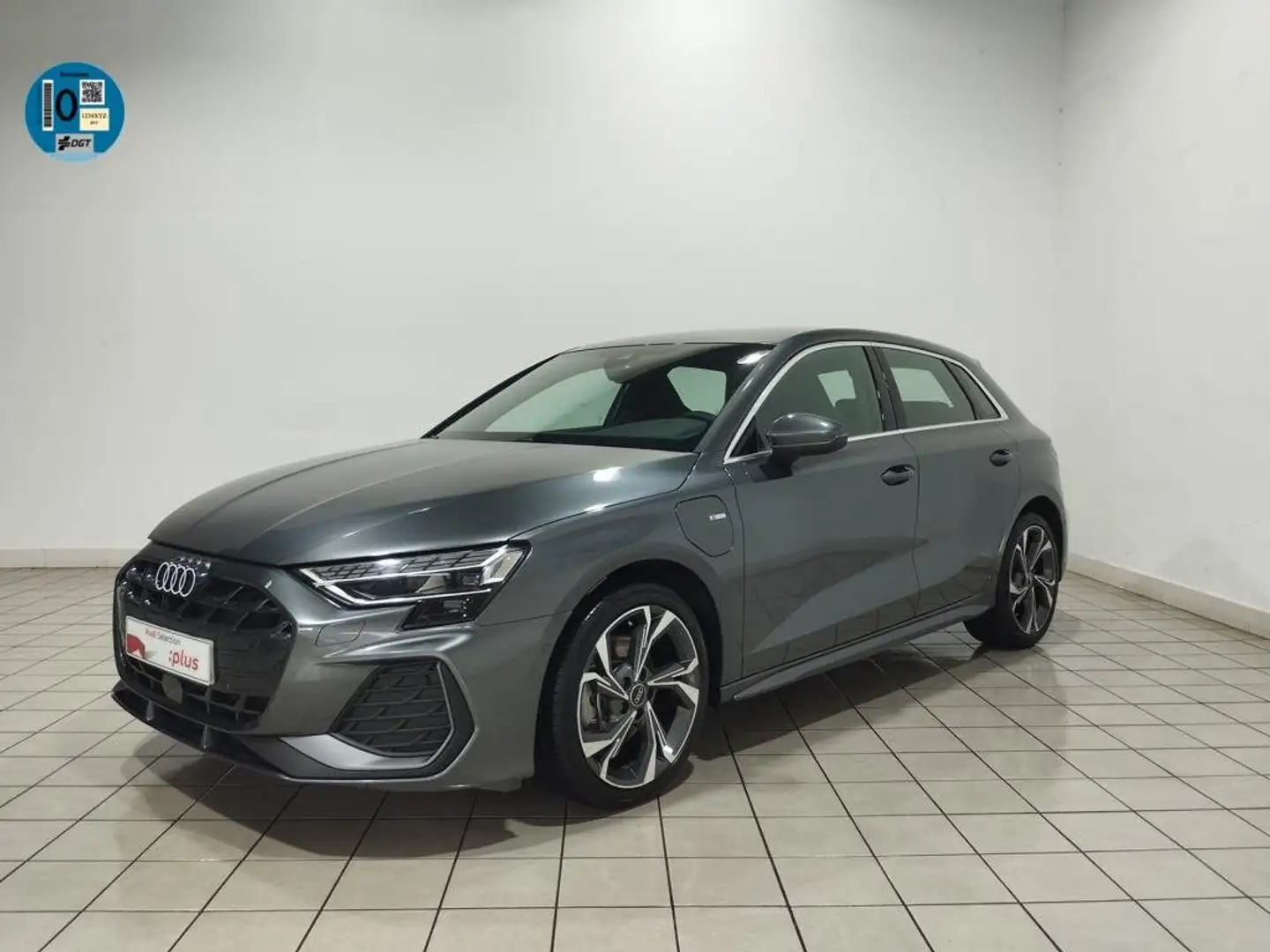 Audi A3 Sportback TFSI e S line S tronic 150kW Gris - 1