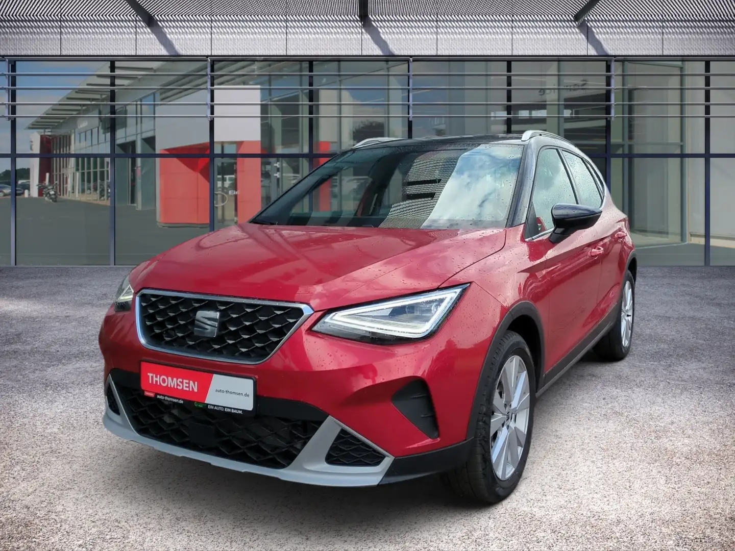 SEAT Arona 1.5 TSI Xperience Navi ACC AUT LED PDC LM Rot - 2
