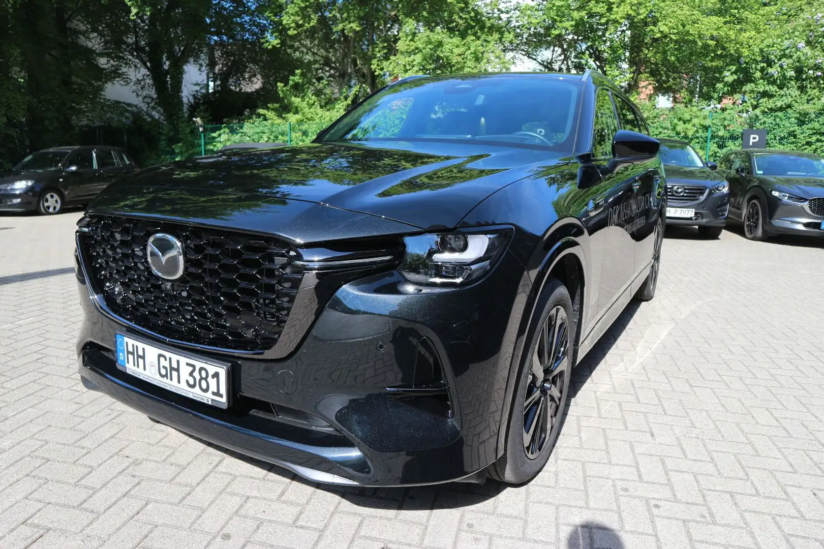 Mazda CX-80 2.5 e-SKYACTIV PHEV Homura Plus Auto AWD Noir - 1