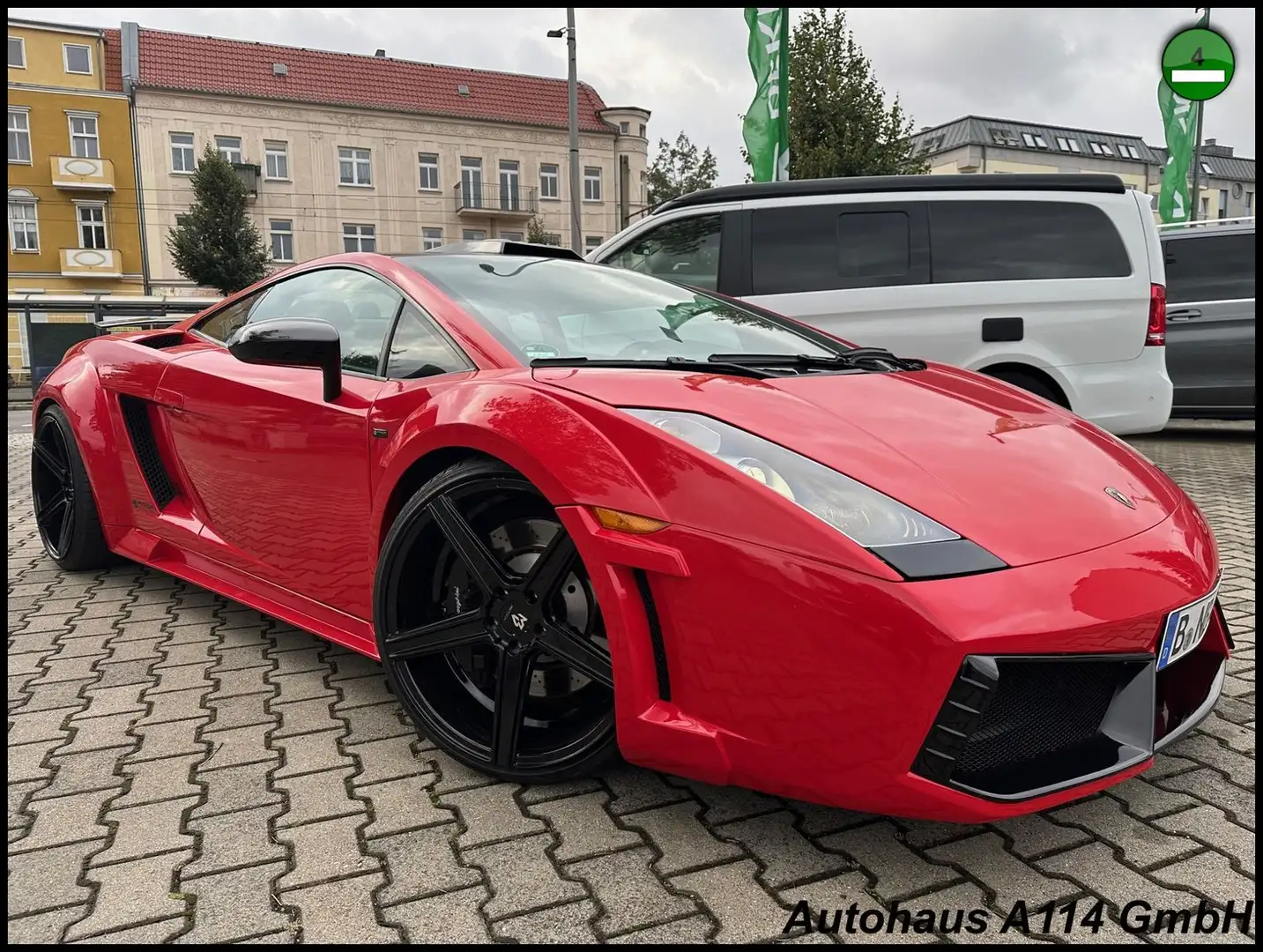 Lamborghini Gallardo 5.0 E-GEAR / PRIOR DESIGN / AKRAPOVIC Roşu - 1