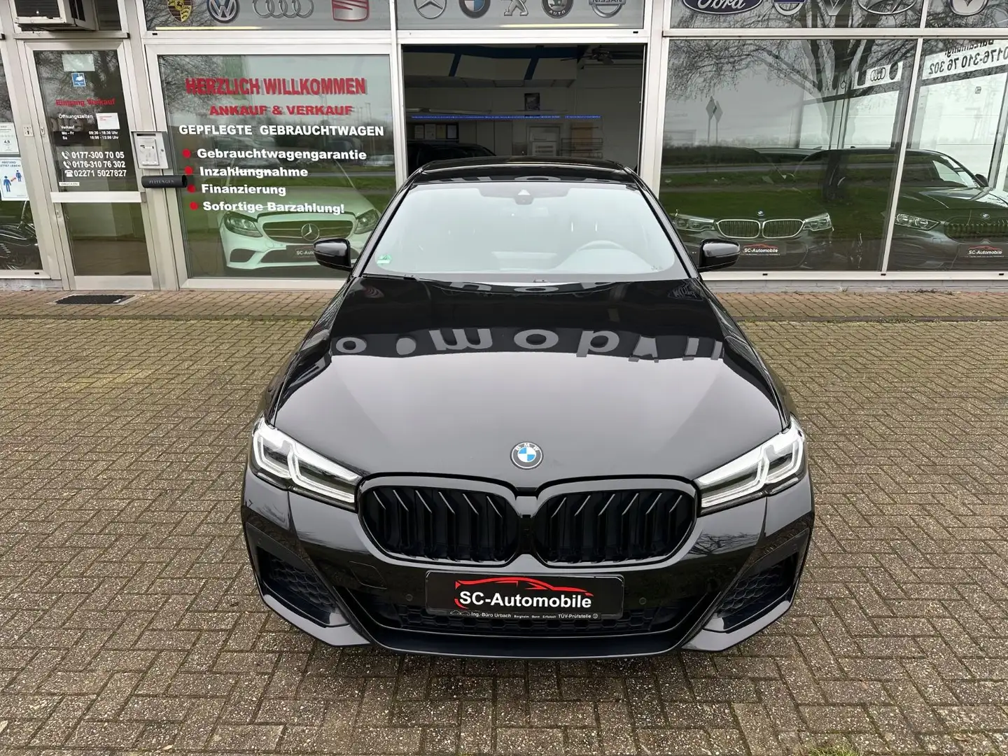 BMW 530 Baureihe 530e M Sport*R-KAM*NAVI*HARMAN-KARD Zwart - 2