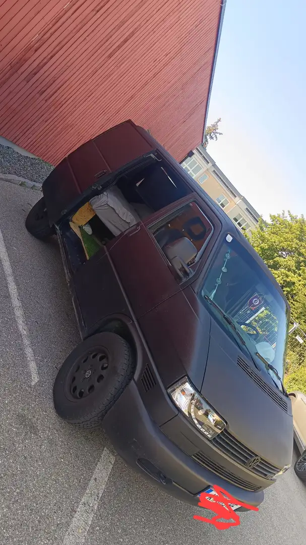 Volkswagen Transporter Kastenwagen 2,5 TDI Schwarz - 1