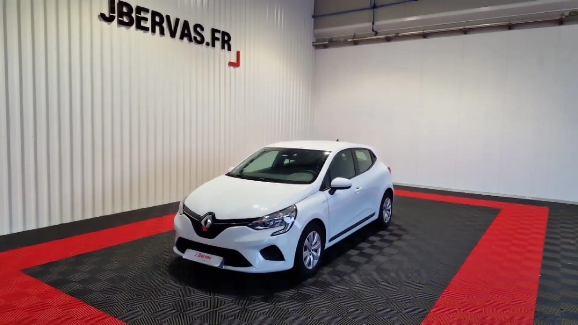 Renault Clio V SOCIETE BLUE DCI 85 AIR NAV Blanc - 1