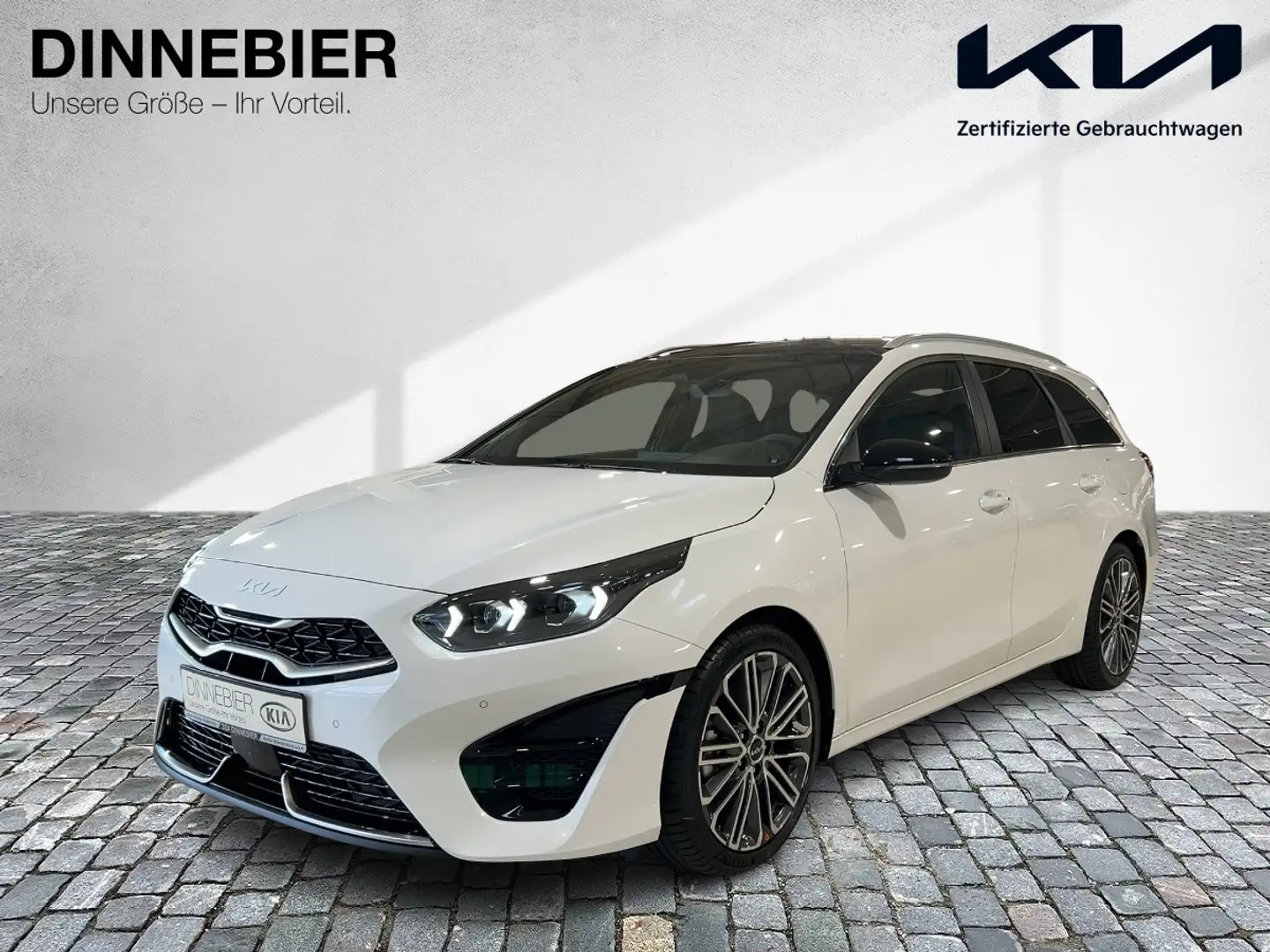 Kia Ceed SW / cee'd SW CEED Sportswagon 1.5T GT-Line Glasdach+Kamera Weiß - 2