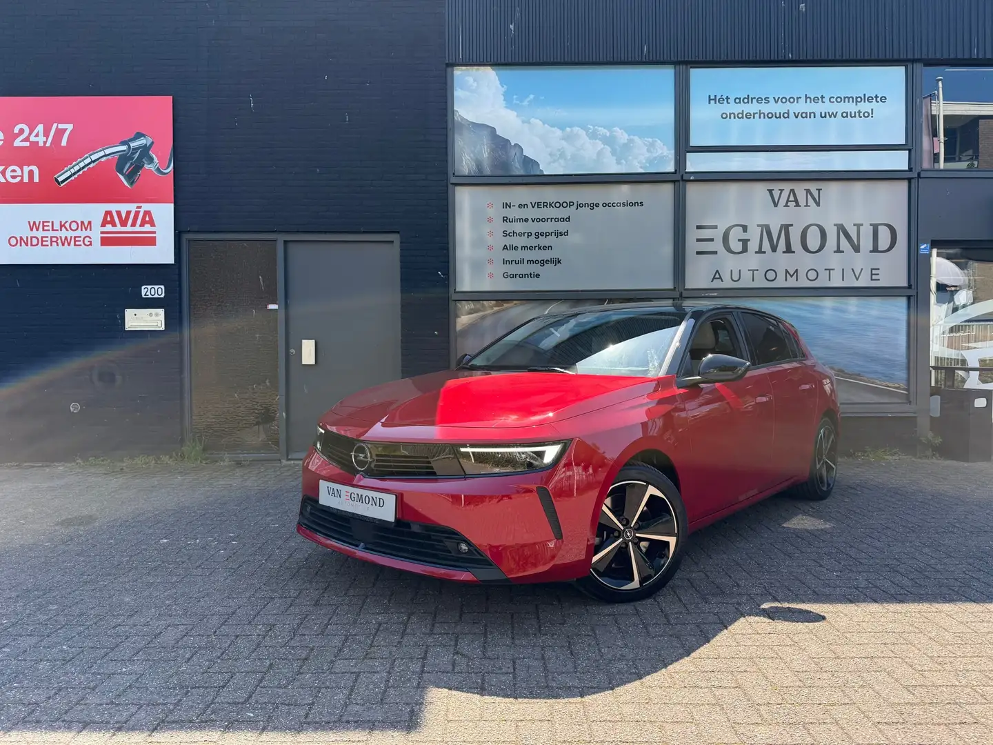 Opel Astra 1.6 Turbo Plug in Hybrid 191PK Automaat Elegance Rood - 1