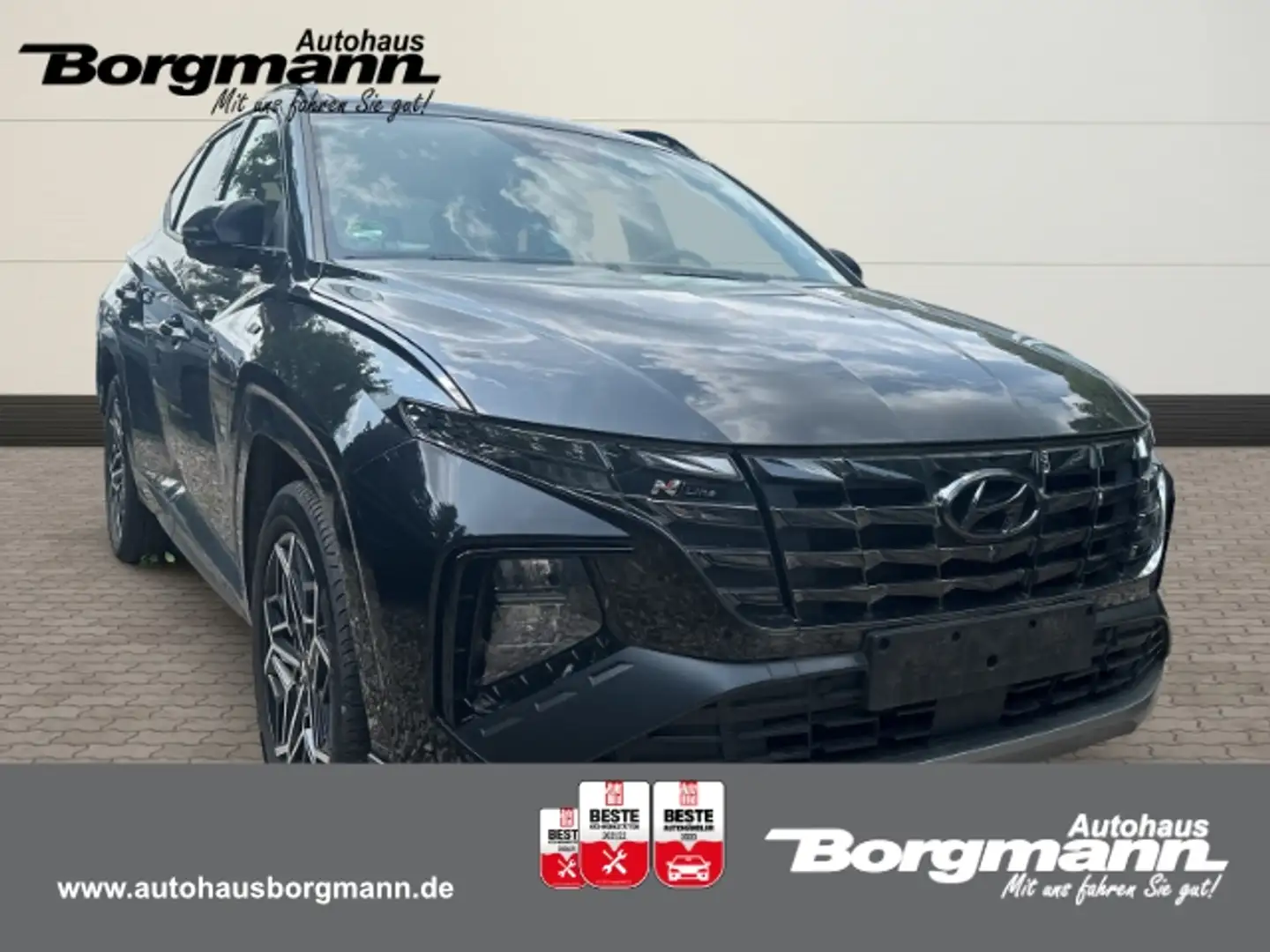 Hyundai TUCSON Line T-GDI EU6d Hybrid 1.6 T-GDi 230PS 6-AT 4WD N Negro - 1
