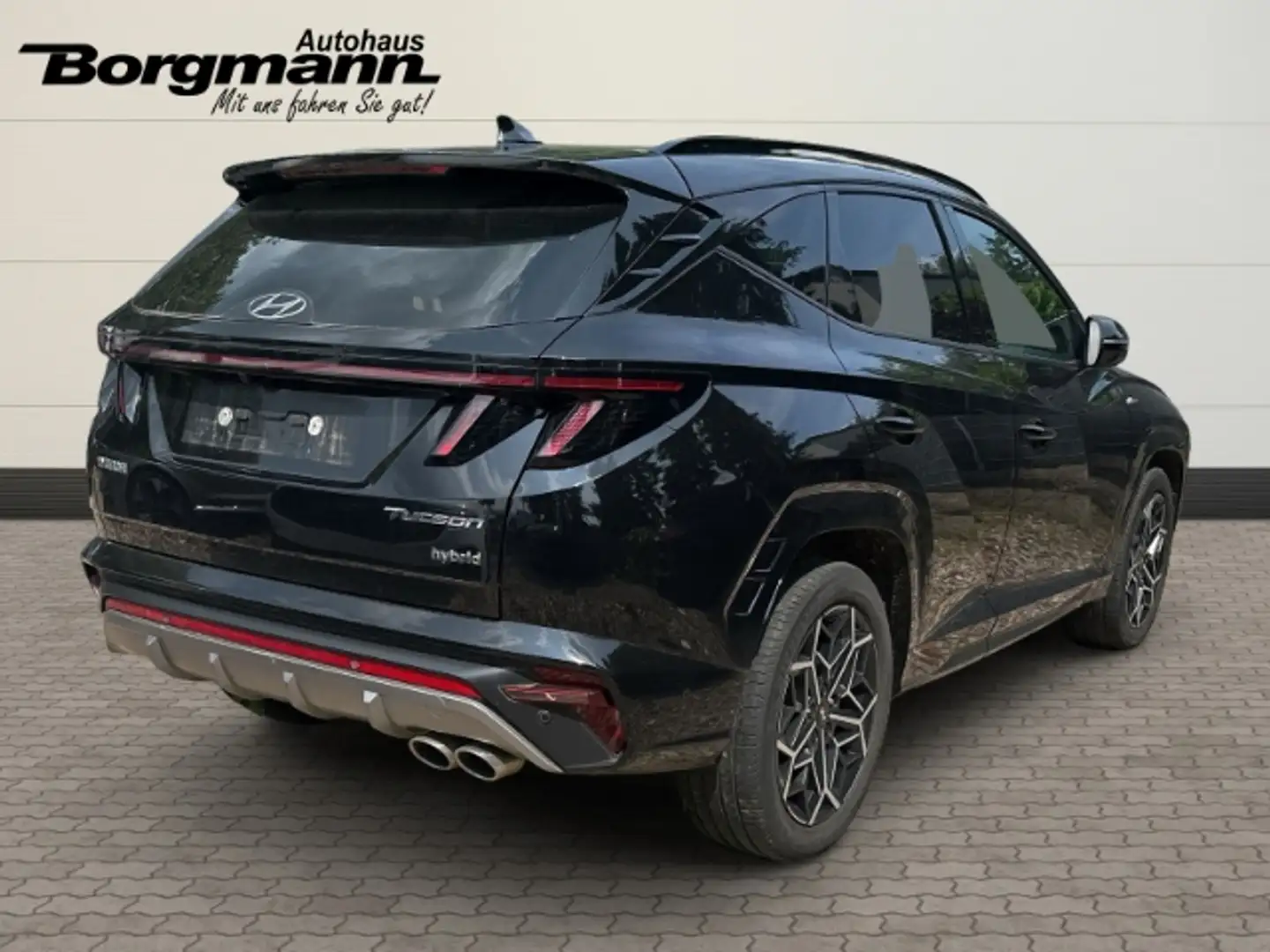 Hyundai TUCSON Line T-GDI EU6d Hybrid 1.6 T-GDi 230PS 6-AT 4WD N Negro - 2