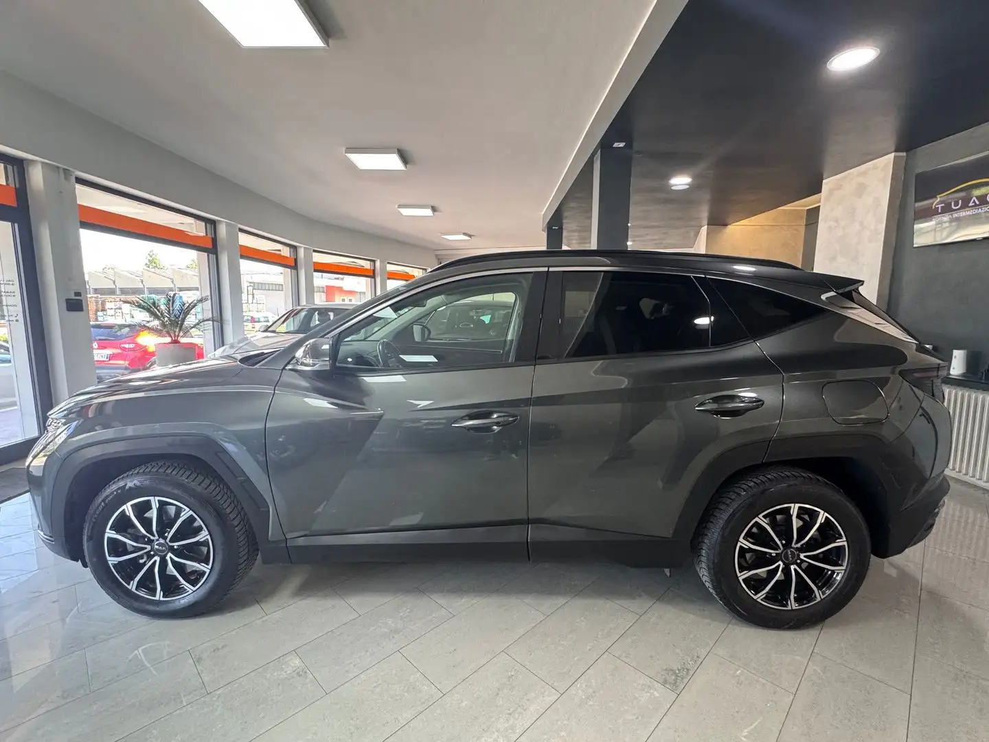 Hyundai TUCSON X Line 1.6 T-GDI HEV Zöld - 2