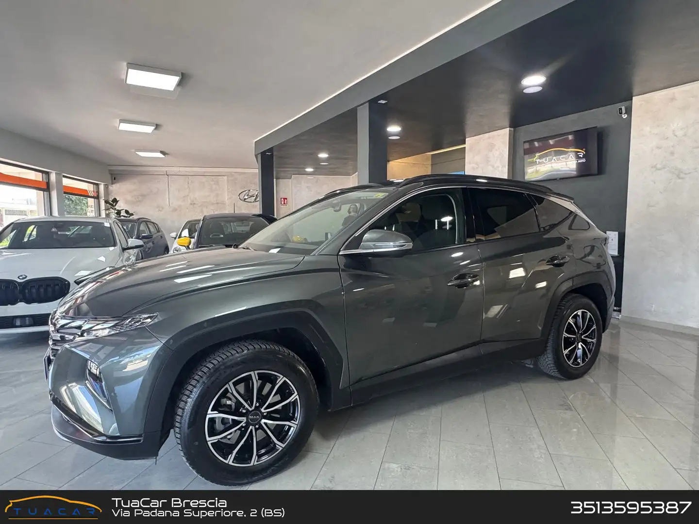Hyundai TUCSON X Line 1.6 T-GDI HEV Zöld - 1