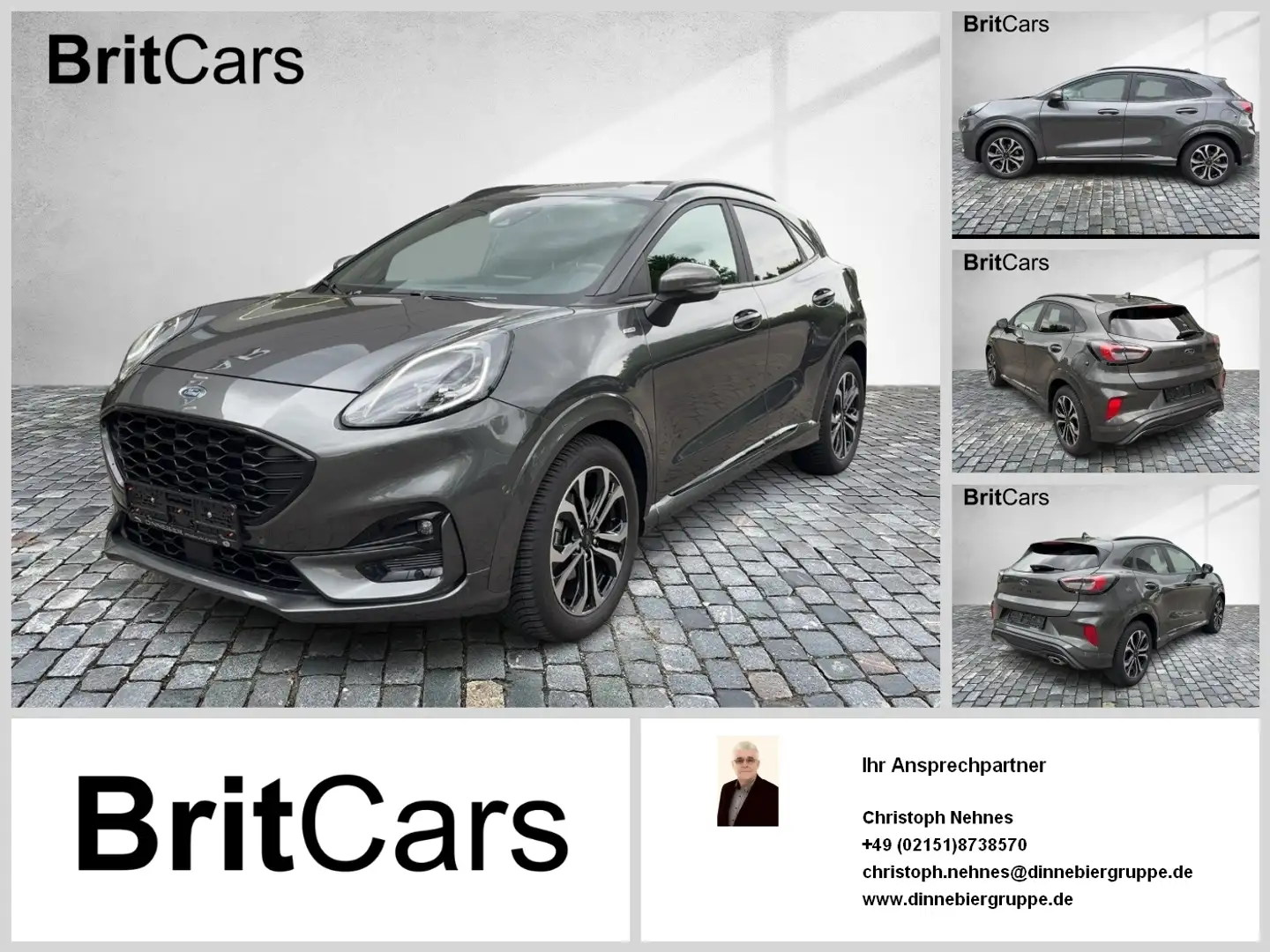 Ford Puma ST-Line X LED+Navi+Kamera+Winterpaket Grau - 1