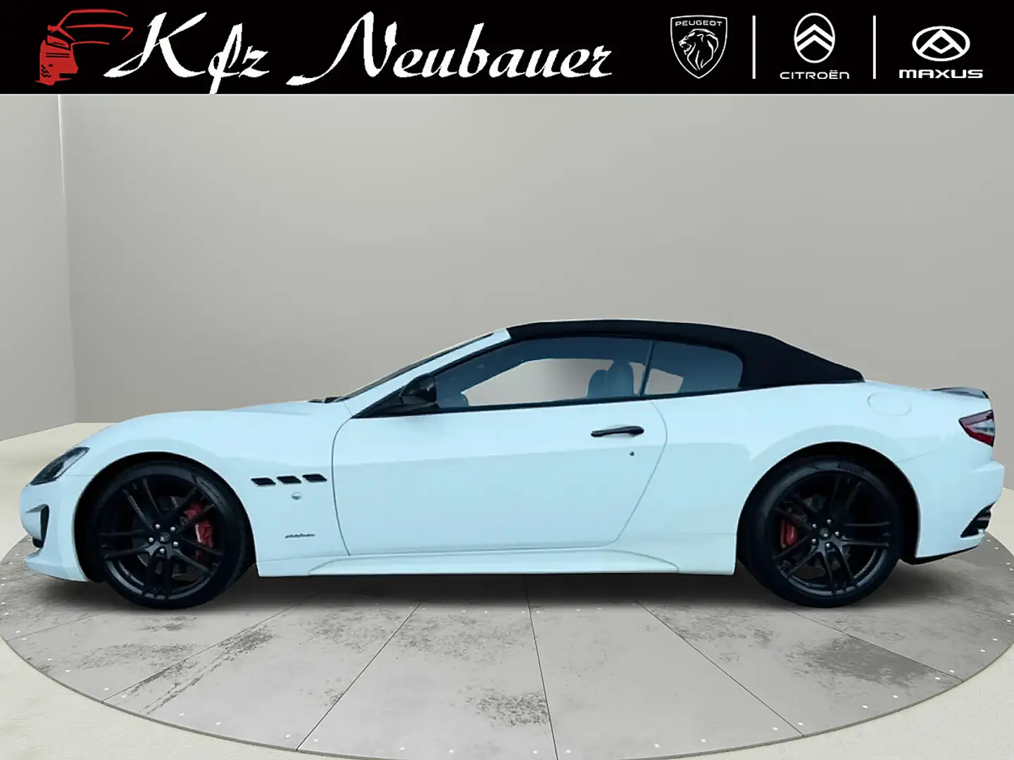 Maserati GranCabrio Gran Cabrio 4.7 V8 MC Carbon! Weiß - 2